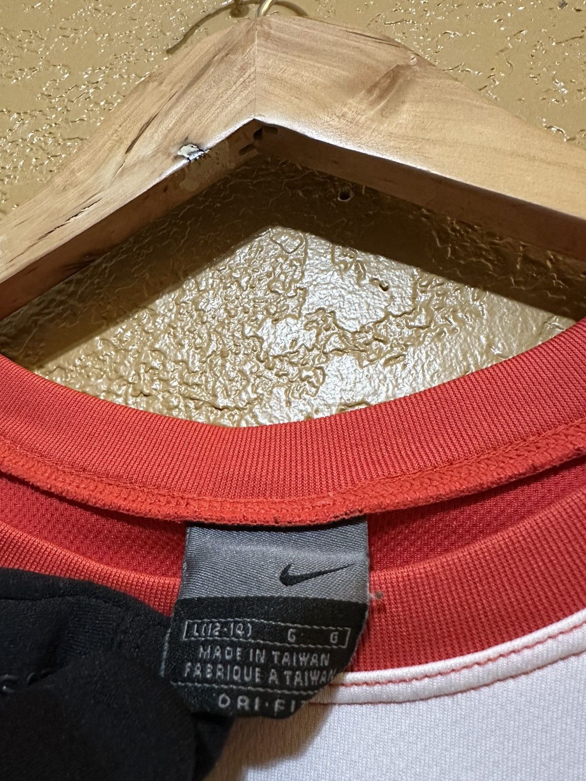 Nike × Vintage Vintage Nike Long Sleeve Shirt Y2K Dri Fit Size US S / EU 44-46 / 1 - 5 Thumbnail