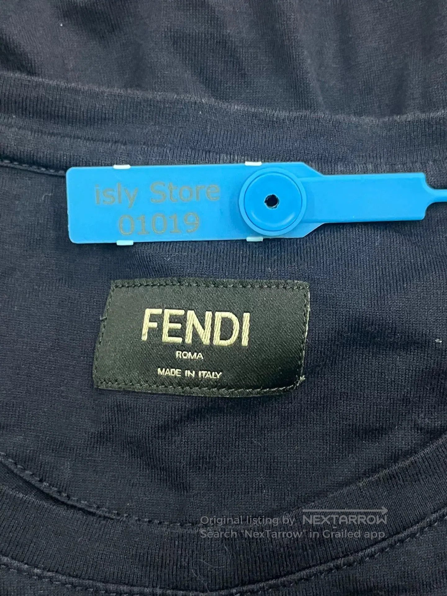 Fendi Fendi Eye Logo Short Sleeve T-Shirt. Size US L / EU 52-54 / 3 - 4 Thumbnail