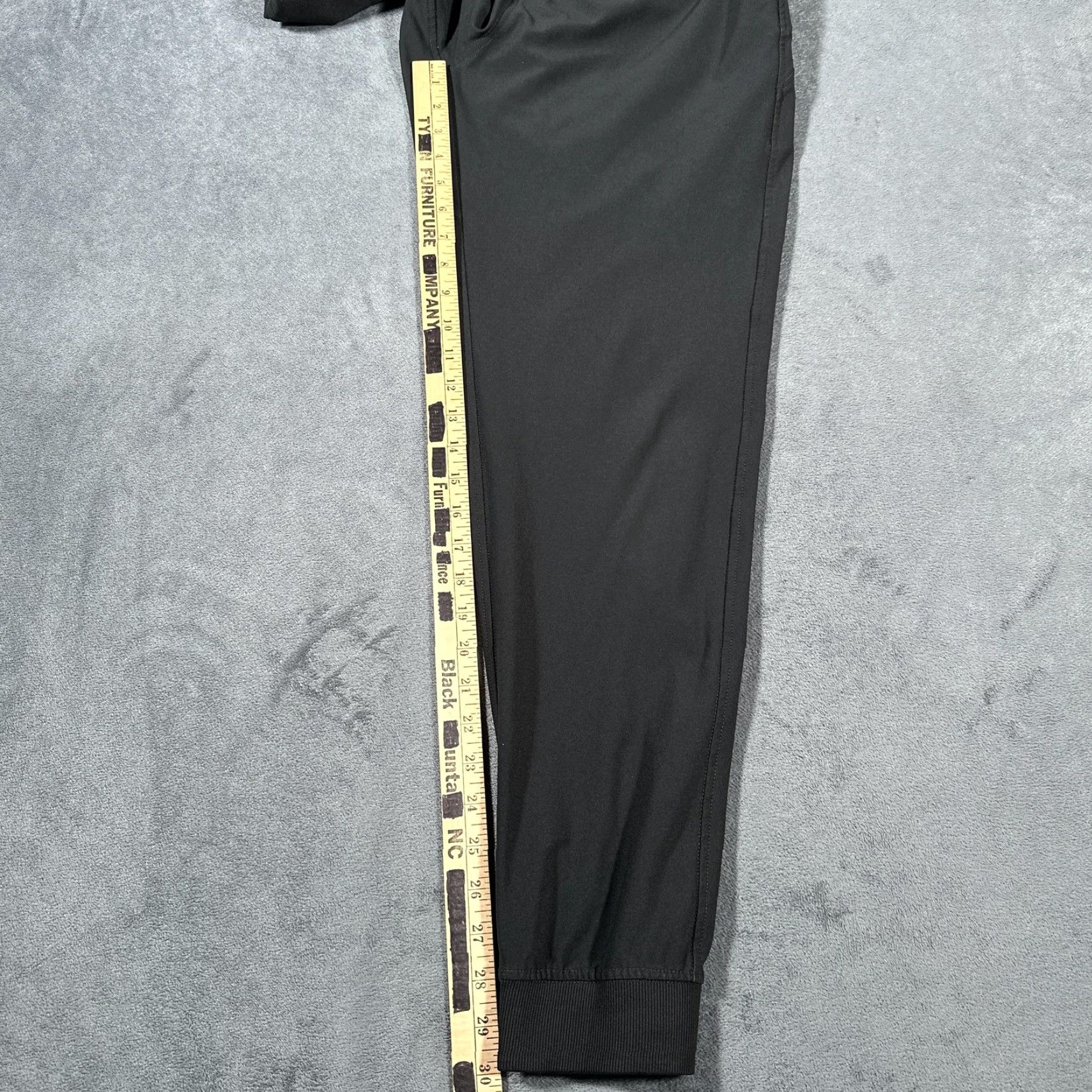 Vintage Birddogs Joggers Mens XL Black Built-In Liner Athletic Zip Pocket Pants Size US 36 / EU 52 - 4 Thumbnail
