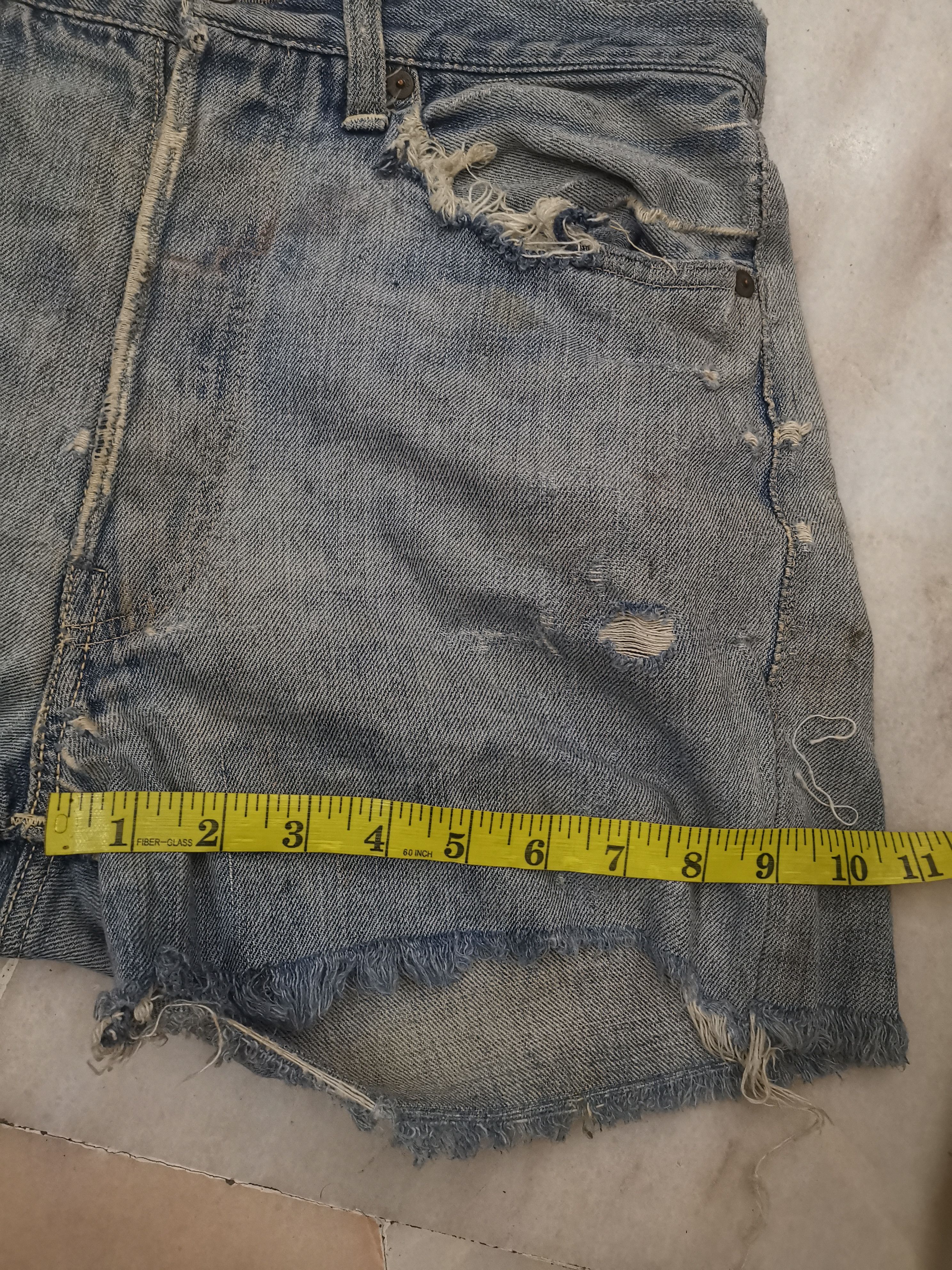 Levi's 50s Vtg Levis 501XX Stamped '... ' Button Hidden Rivets Size US 33 - 18 Thumbnail
