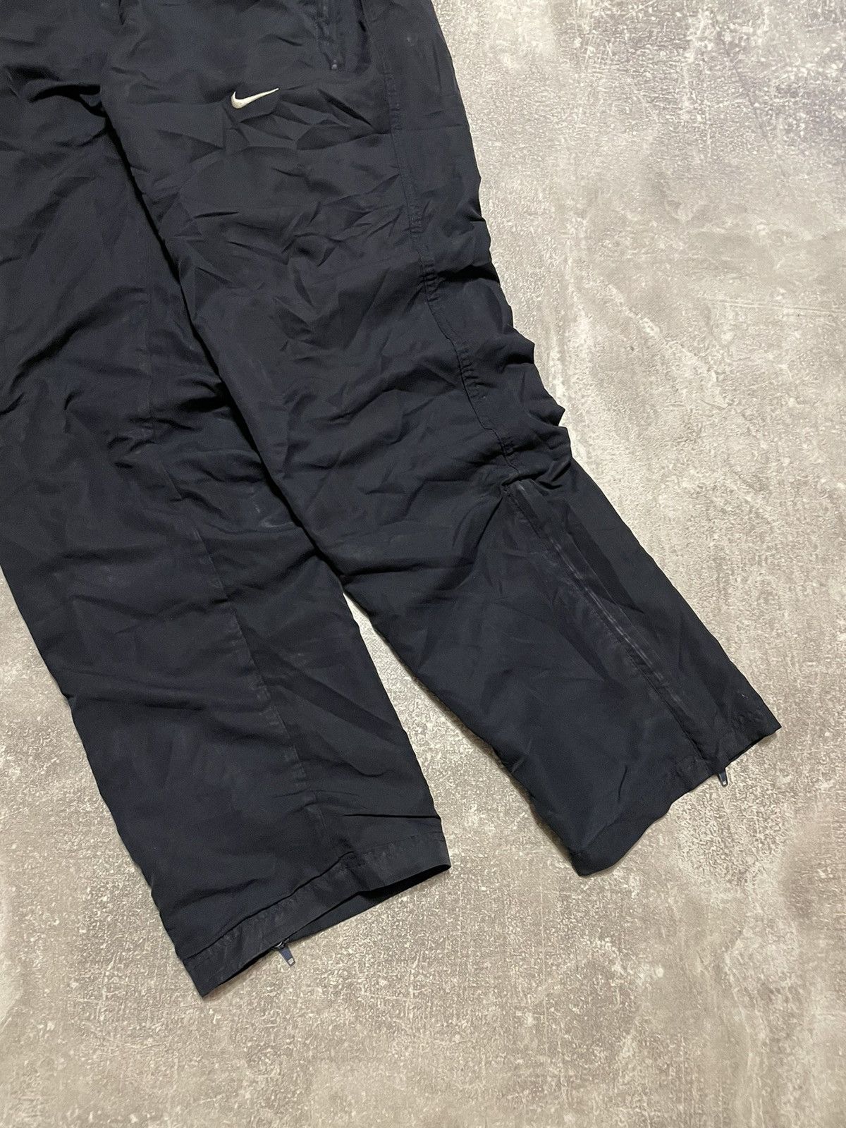 Nike × Vintage Vintage Nike Nylon Track Pants 90s Drill Size US 32 / EU 48 - 3 Thumbnail