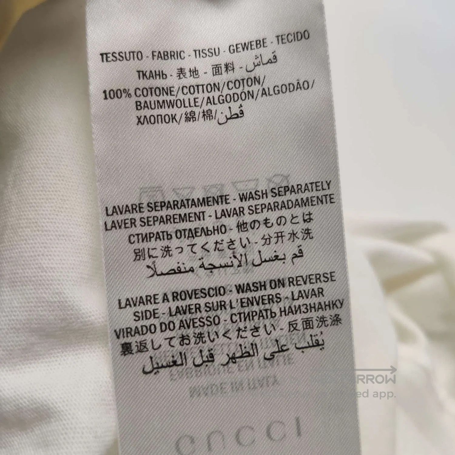 Gucci Gucci Interlocking G Logo Cotton Crew Neck T. Size US M / EU 48-50 / 2 - 8 Thumbnail