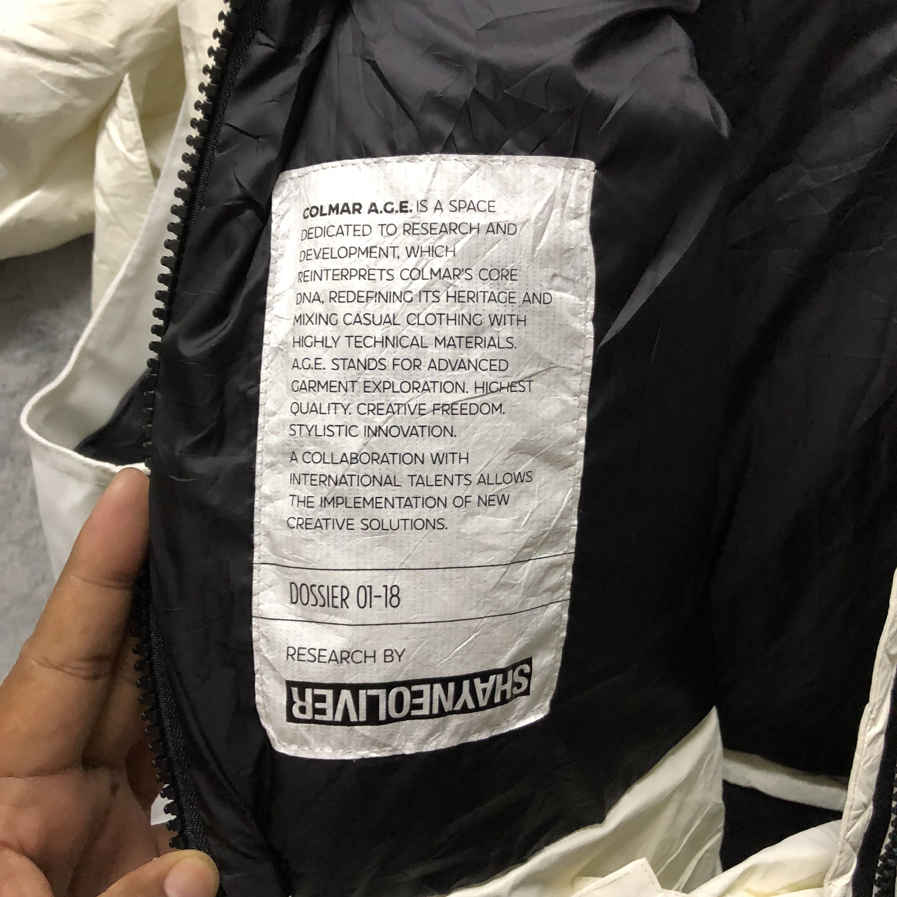 Colmar Colmar A.G.E. by Shayne Oliver White Utility Vest #6509-70 Size US XXL / EU 58 / 5 - 15 Thumbnail