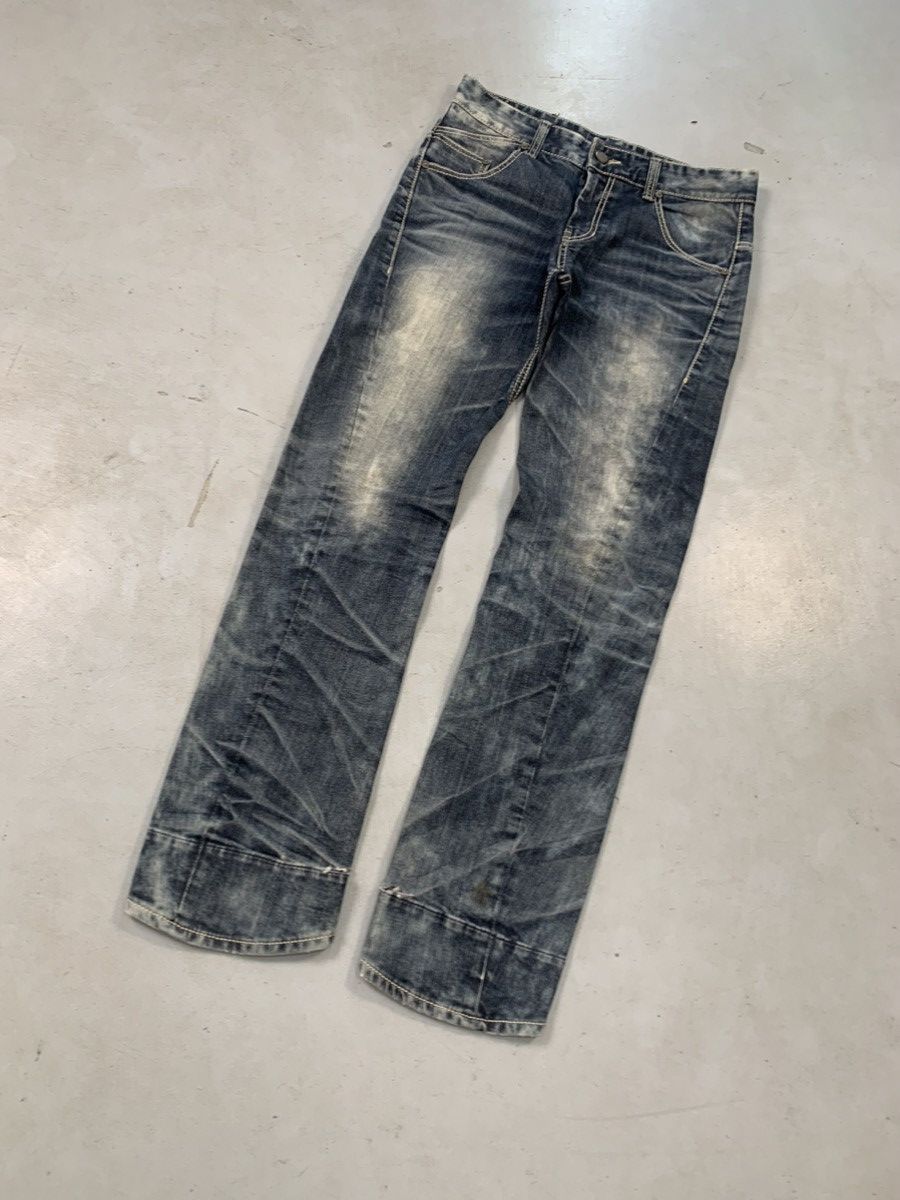 Japanese Brand Vintage Evisu inspired emboridered denim Size US 34 / EU 50 - 2 Thumbnail