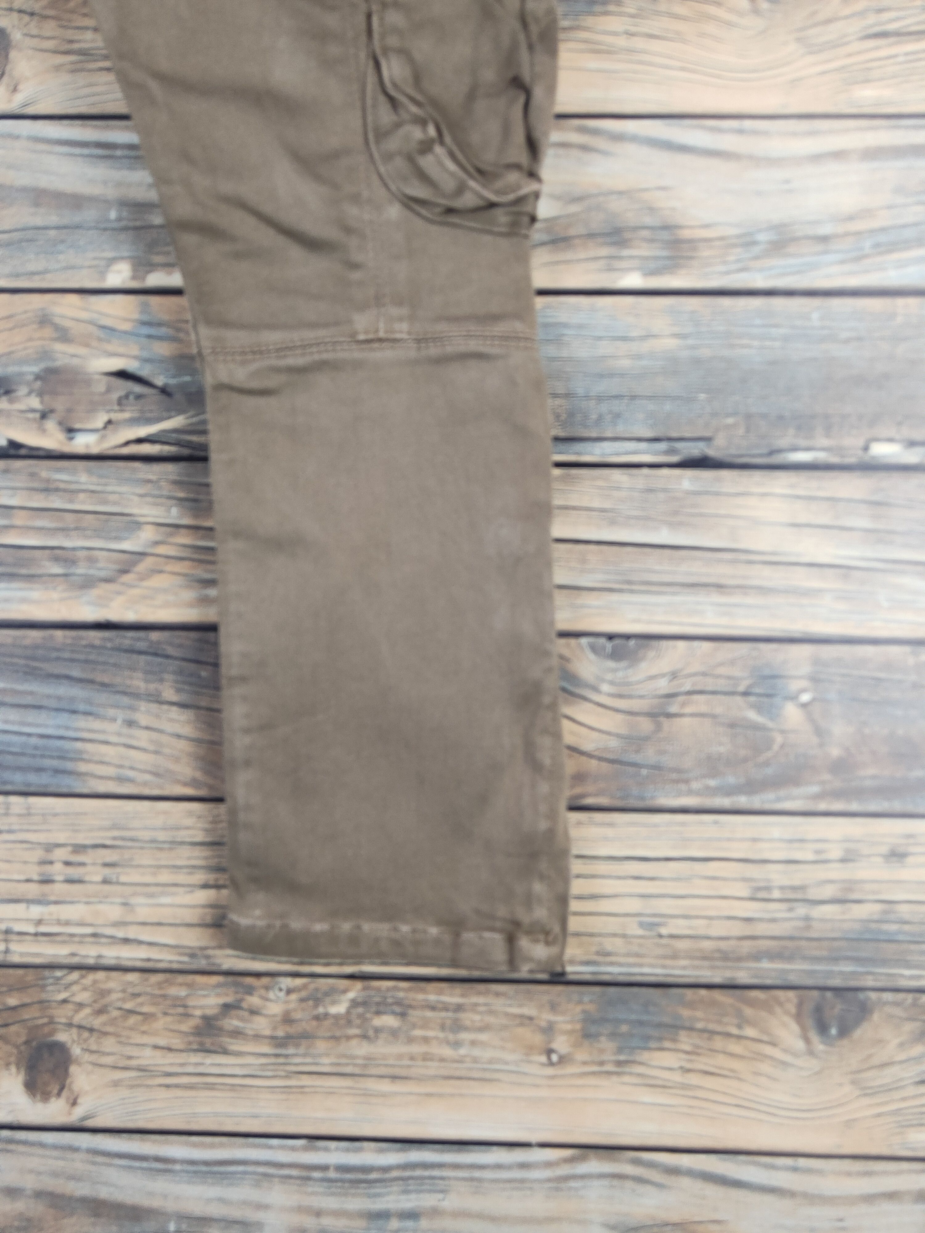 Japanese Brand DL Rienda Beige Multipocket Cargo Pants #46-285T Size 27" / US 4 / IT 40 - 12 Thumbnail
