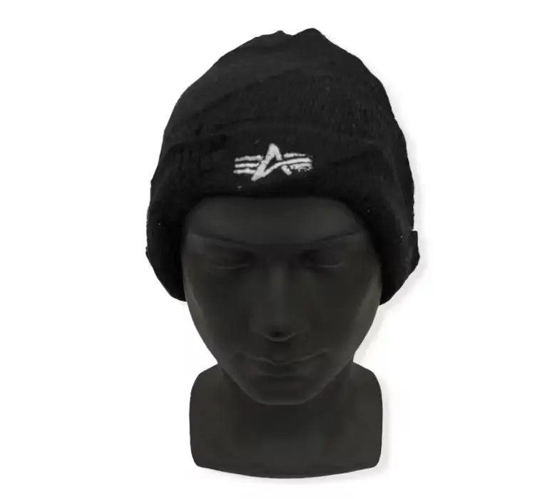 Alpha Industries Alpha industries Logo beanie Size ONE SIZE - 1 Thumbnail