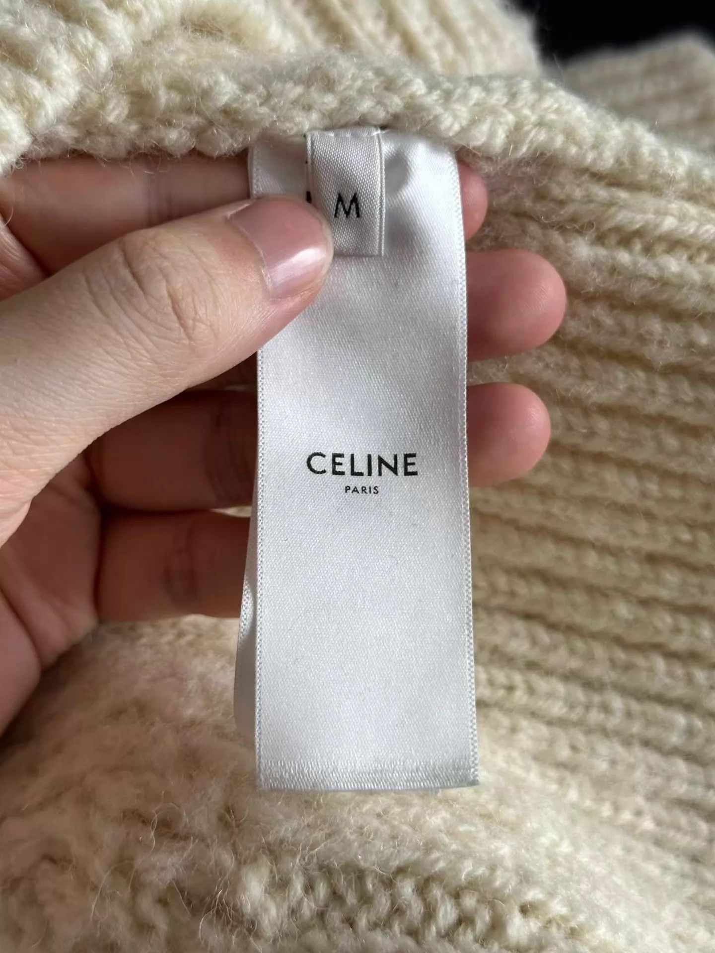 Celine Celine Triomphe knit sweater M Worn once Size M / US 6-8 / IT 42-44 - 4 Thumbnail