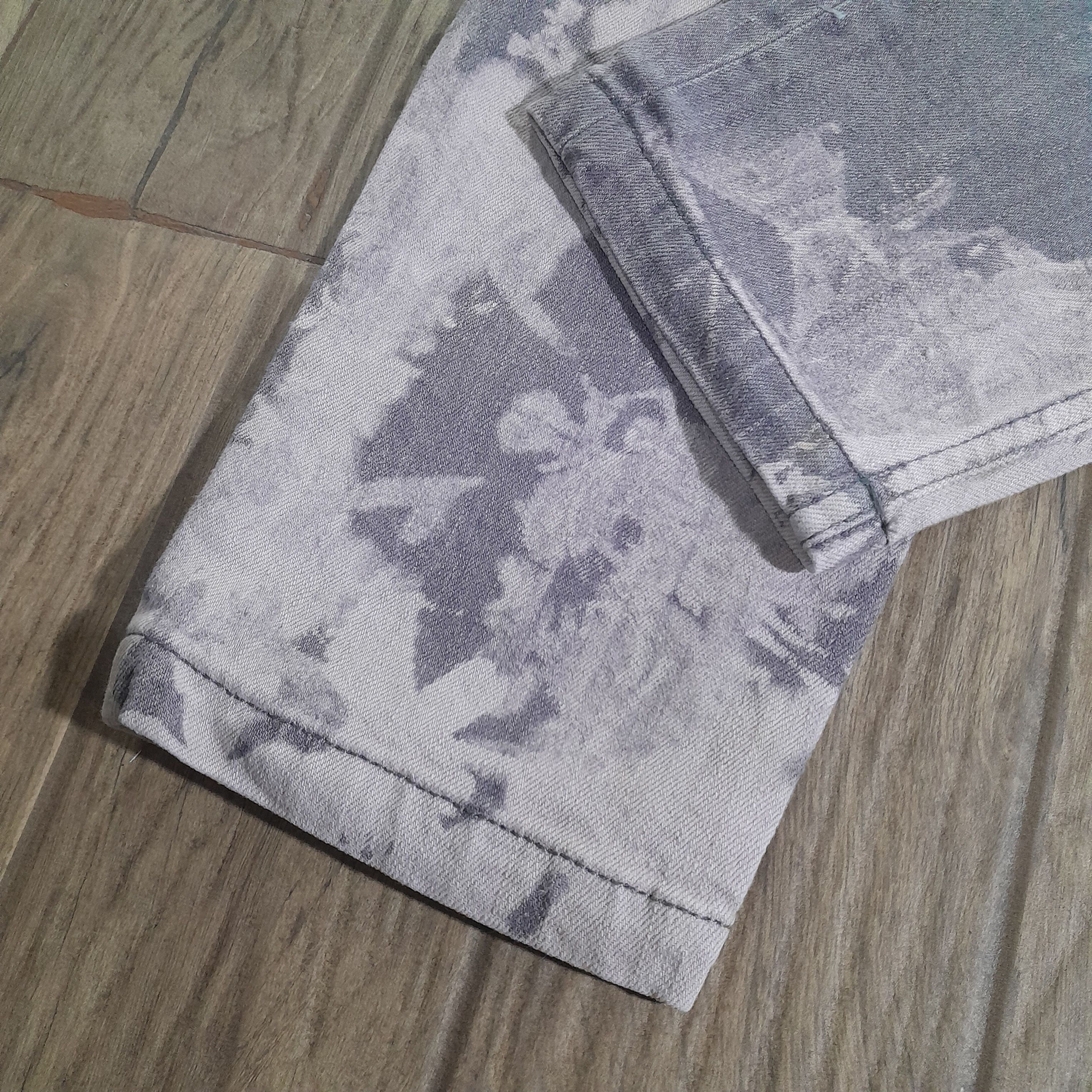 Just Cavalli 2000s Just Cavalli Printed Sky Pants Size 30" Size 30" / US 8 / IT 44 - 11 Thumbnail