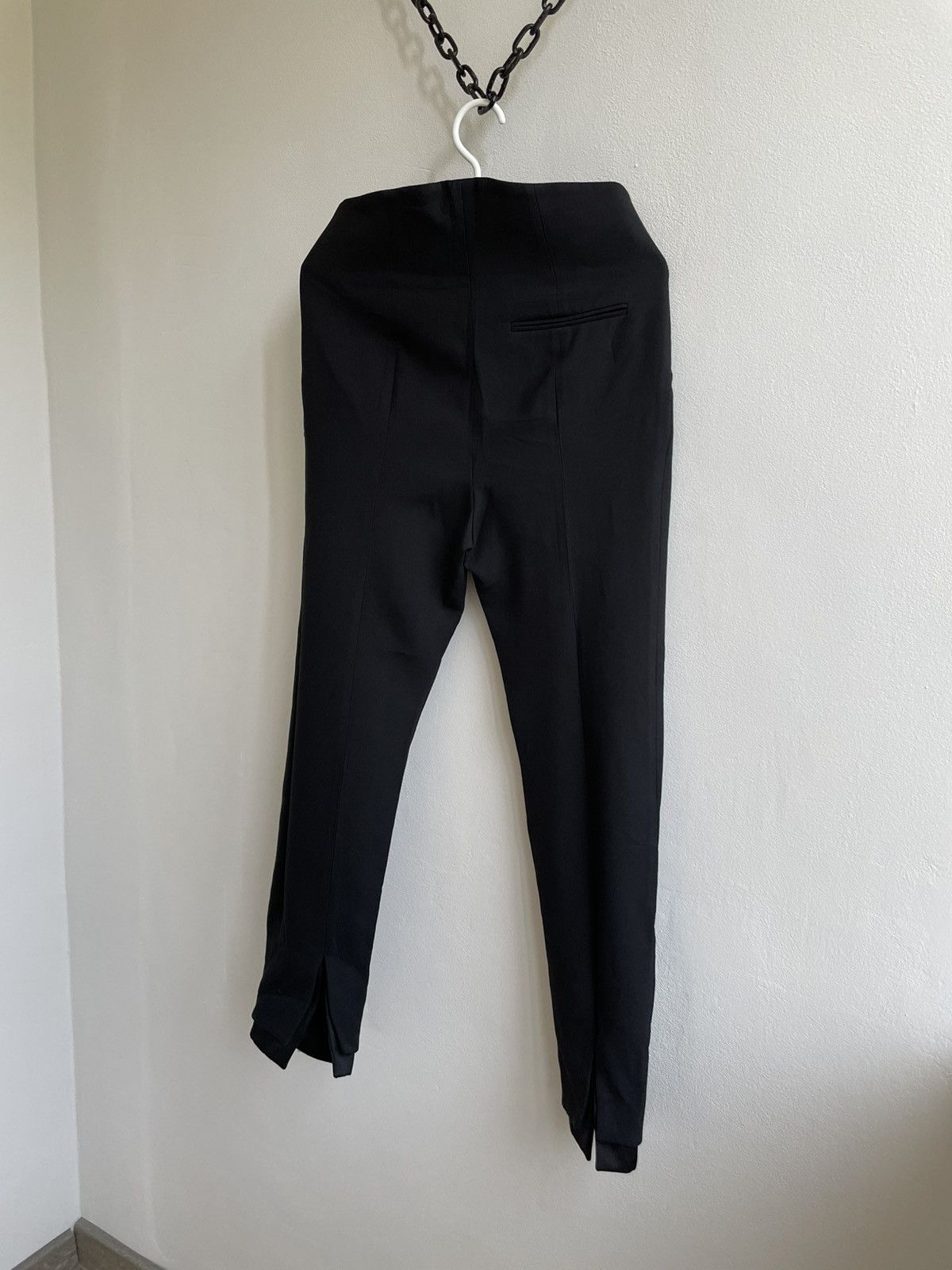 Alexander McQueen ALEXANDER McQUEEN Wool Silk 2016 Trouses Pants Size 26" / US 2 / IT 38 - 13 Thumbnail