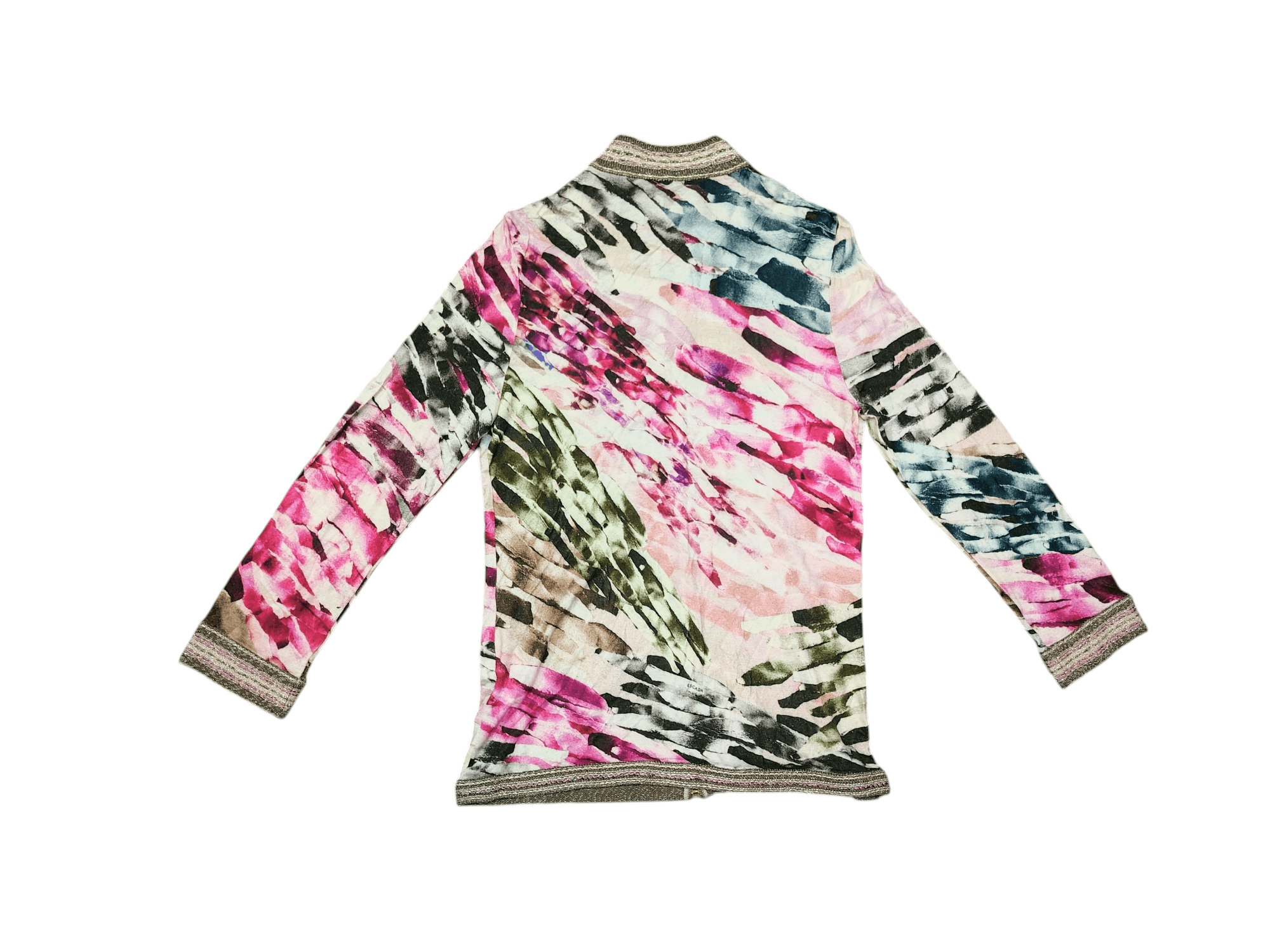 Escada Escada cashmere over print jacket Size M / US 6-8 / IT 42-44 - 2 Thumbnail