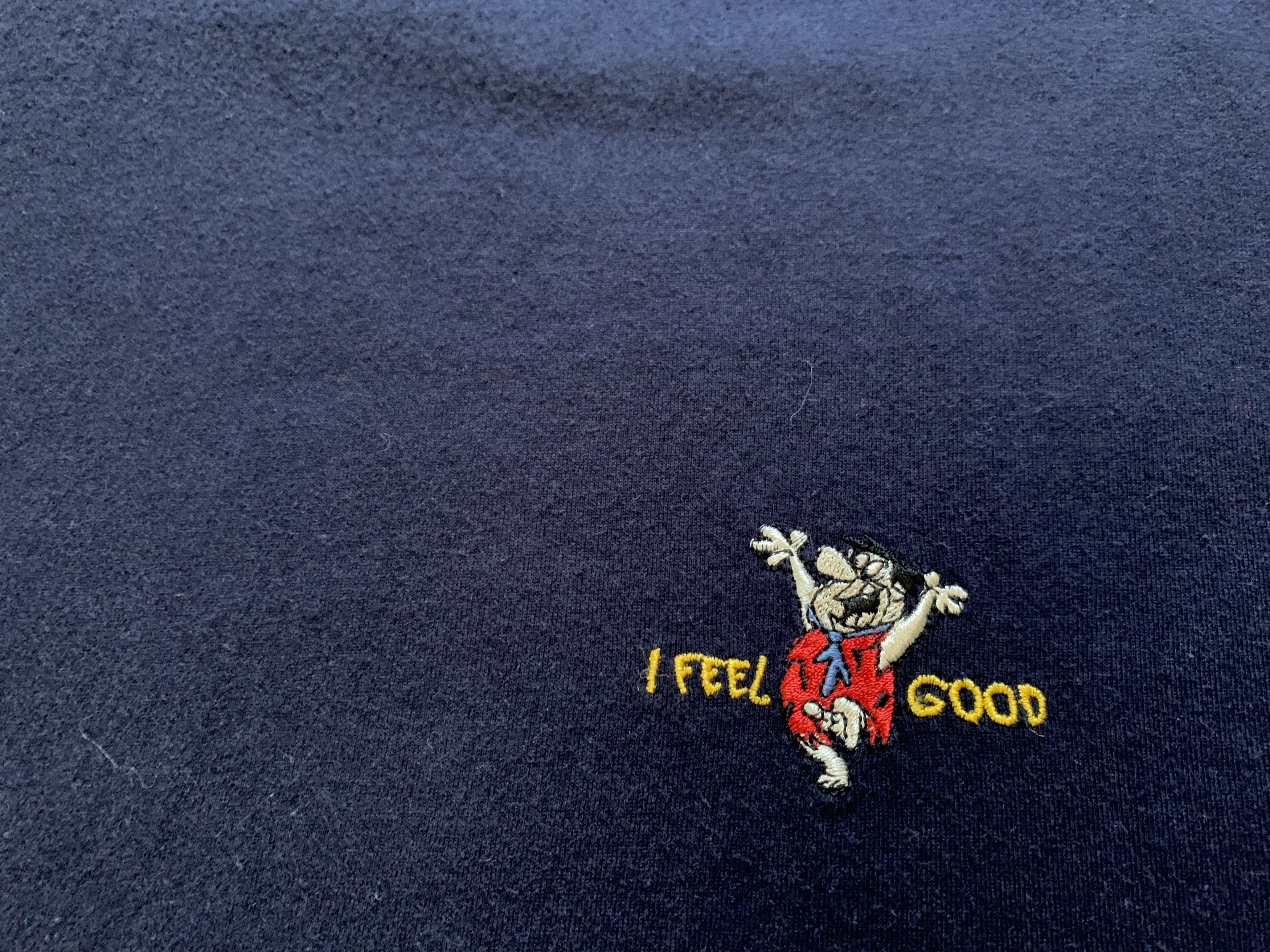 Cartoon Network Rare The Flintstones I Feel Good Cotton T Shirt Size US XXL / EU 58 / 5 - 5 Thumbnail