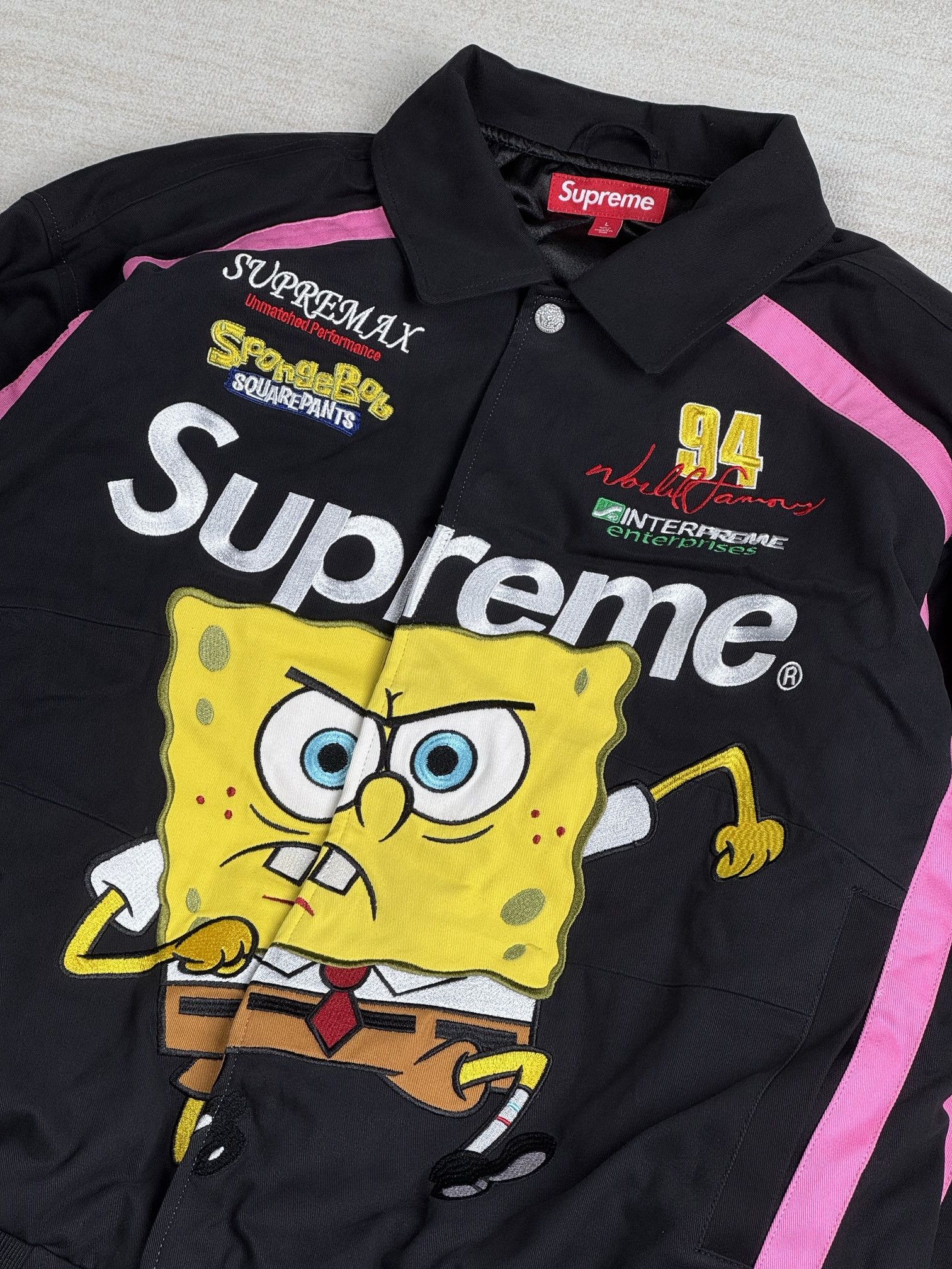 Supreme×SpongeBob SquarePants Jacket M Spring/Summer 2025 Preview – Supreme