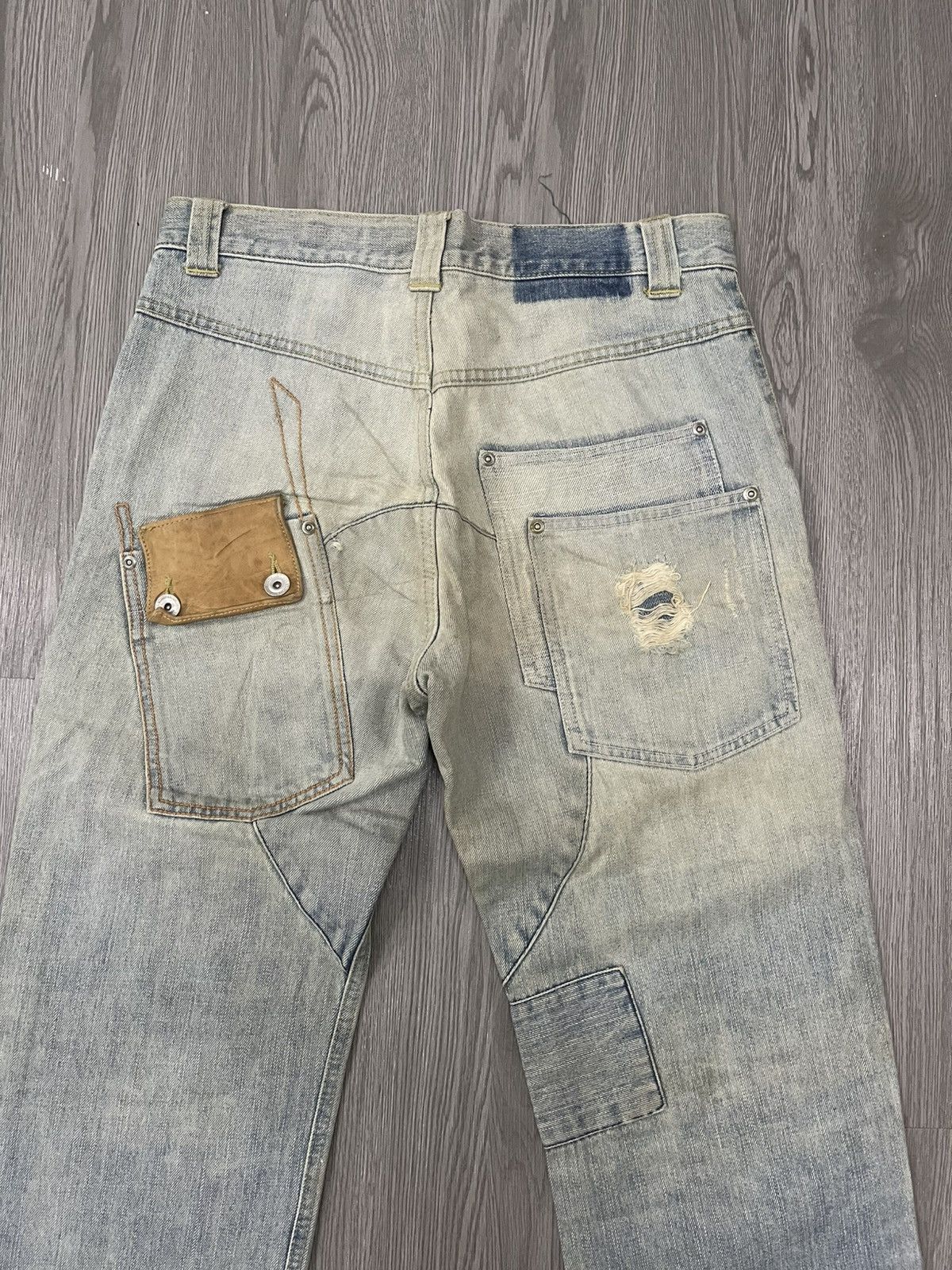Quiksilver Quicksilver FLW boro distressed denim Size US 30 / EU 46 - 6 Thumbnail