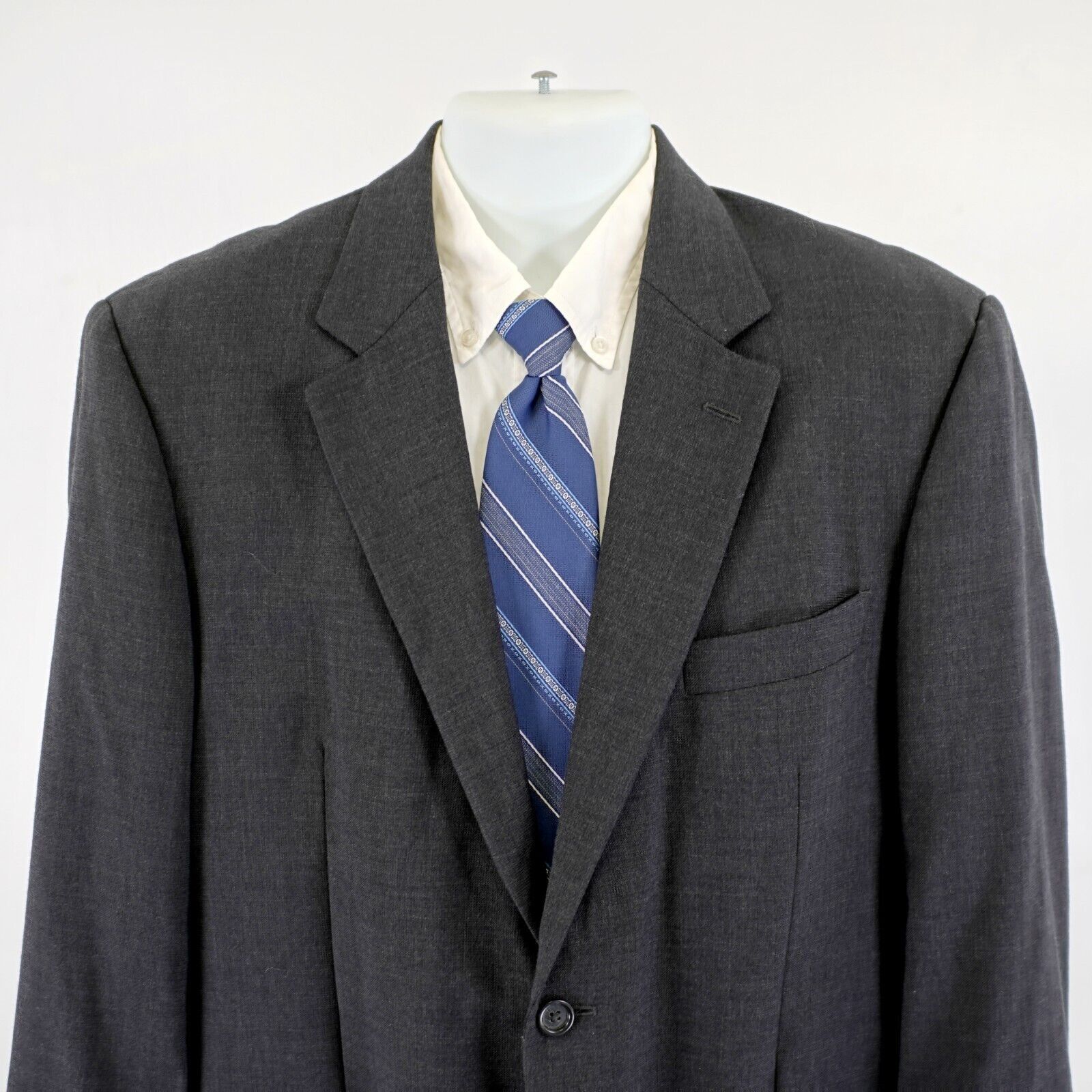 Pronto Uomo Pronto Uomo Lessona Natural Stretch Super 100s Worsted Wool Size 42R - 1 Thumbnail