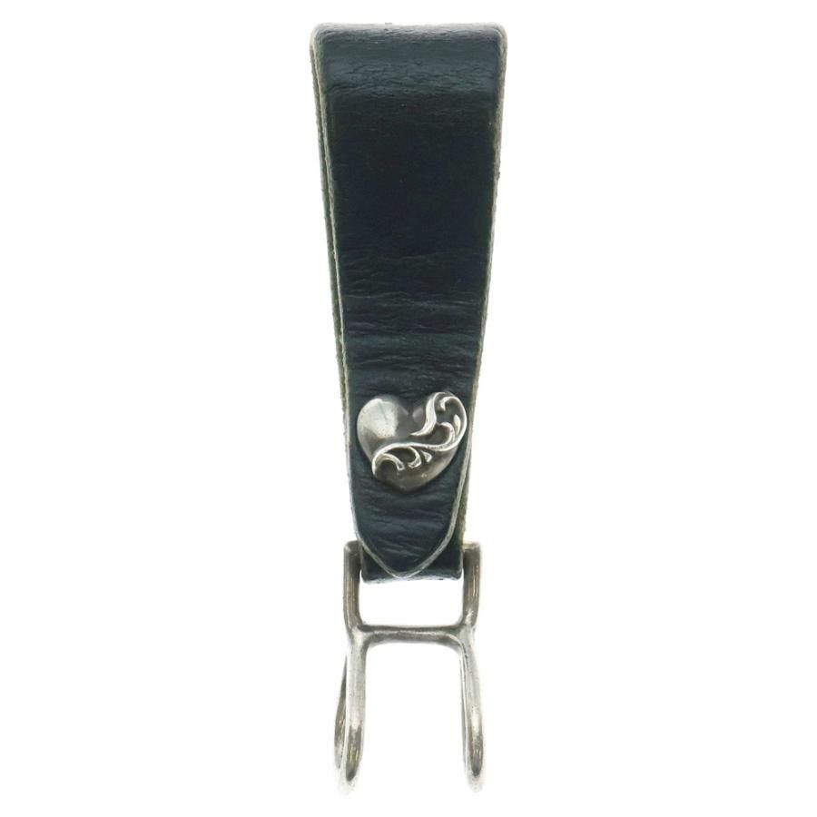 Chrome Hearts Old Chrome Hearts Heart Leather Belt Loop Size ONE SIZE - 1 Thumbnail