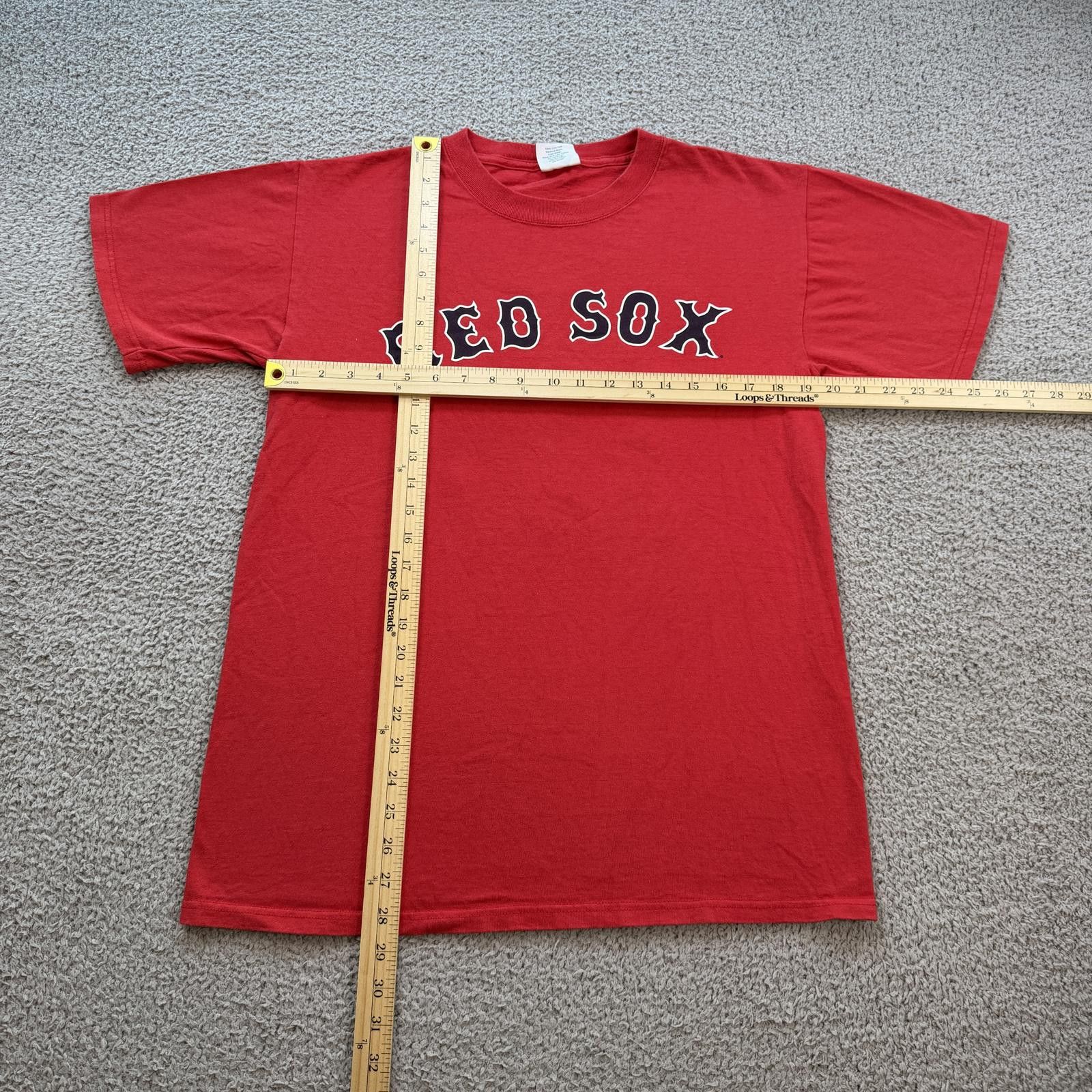 Majestic Vintage Boston Red Sox Johnny Damon #18 Majestic MLB T Shirt Size US M / EU 48-50 / 2 - 3 Thumbnail