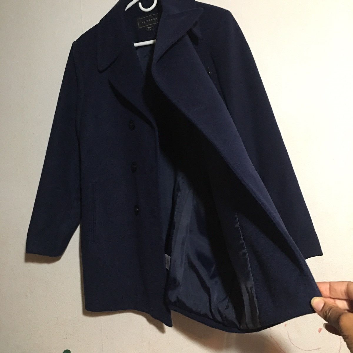 Other Metaphor Navy Like New Pea Coat: Size XL Size XL / US 12-14 / IT 48-50 - 6 Thumbnail