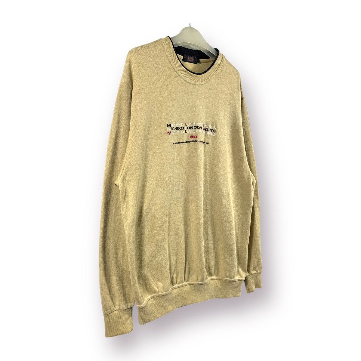 Michiko Koshino London × Vintage 🔥 Michiko Koshino London Roundneck Sweatshirt Size US M / EU 48-50 / 2 - 3 Thumbnail