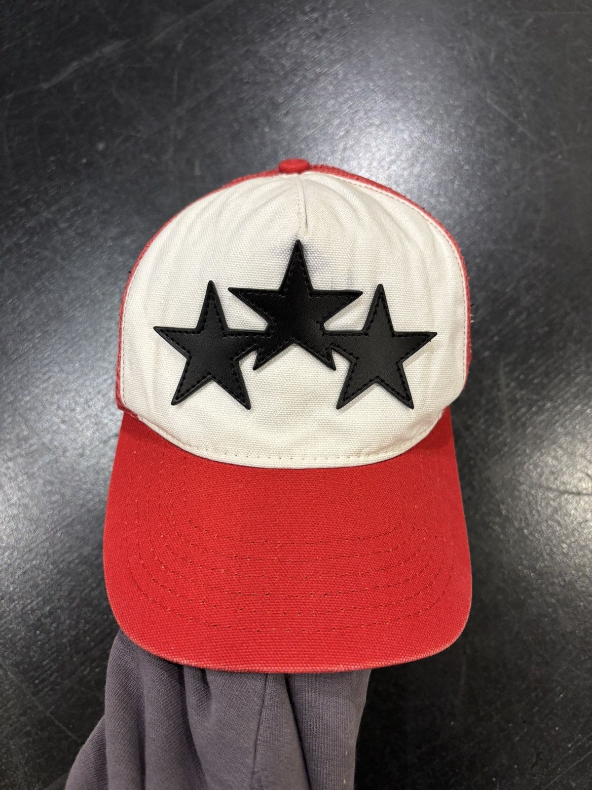 Amiri Amiri Three Star Trucker Cap Size ONE SIZE - 1 Thumbnail