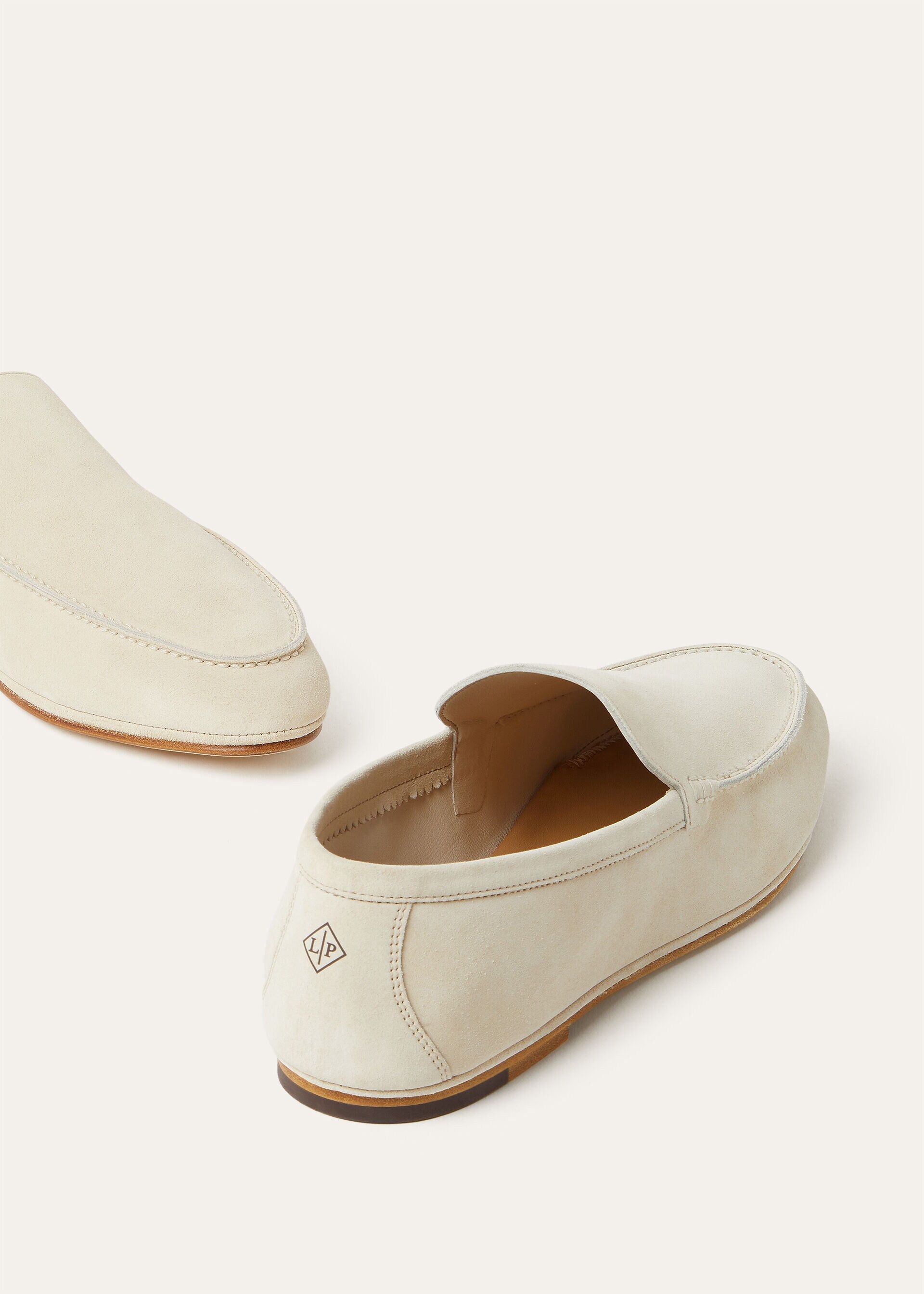 Loro Piana os11x0226 FAQ5514 Summer Anton Loafers in Yogurt Size US 7 / EU 40 - 7 Thumbnail