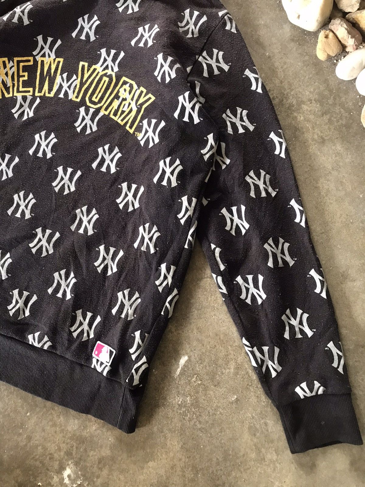 MLB × Vintage MLB New York Fullprint Hoodie for Women 🔥 Size L / US 10 / IT 46 - 6 Thumbnail