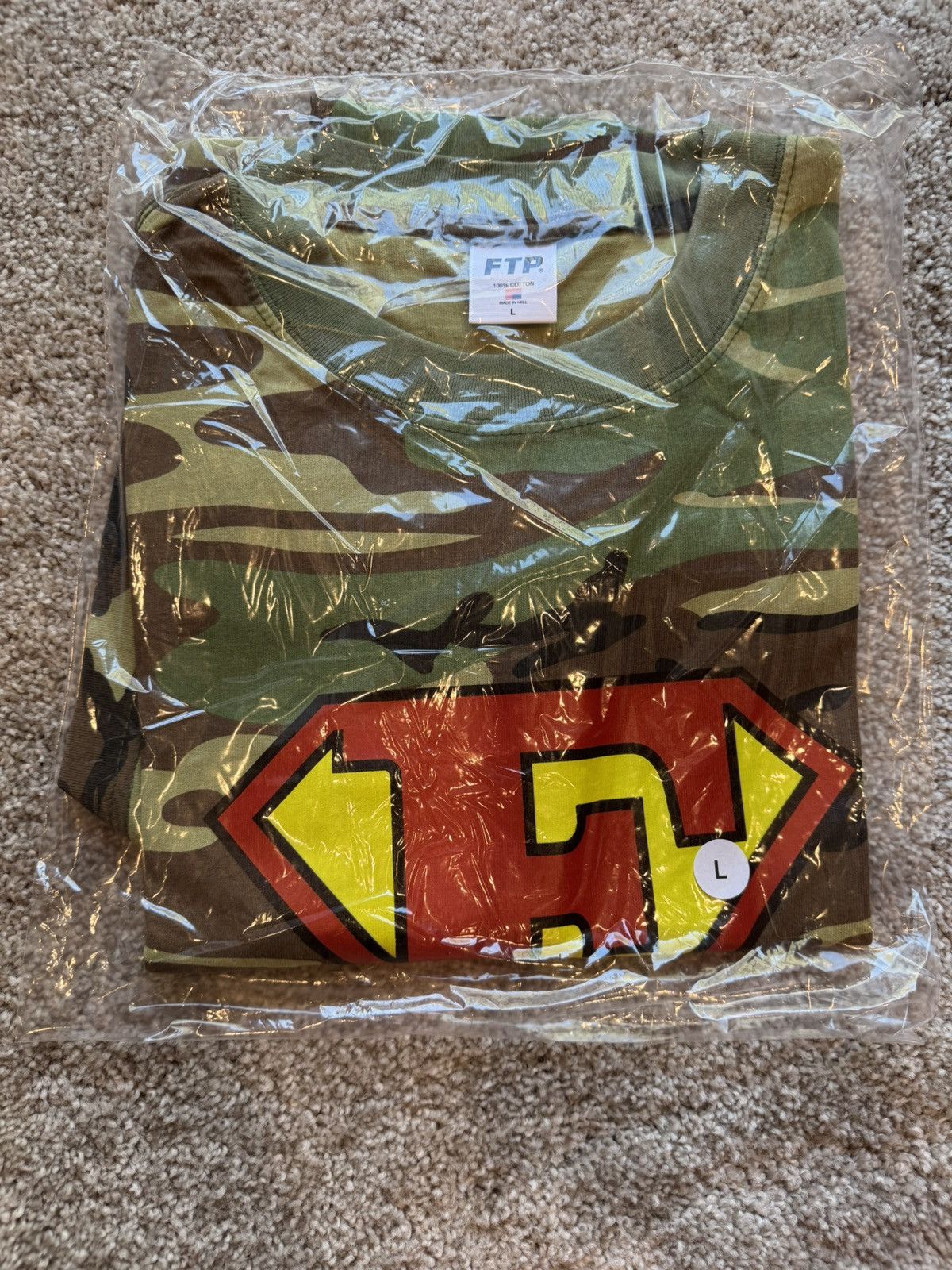 Fuck The Population FTP SUPERHERO TEE (CAMO) Size US L / EU 52-54 / 3 - 1 Thumbnail