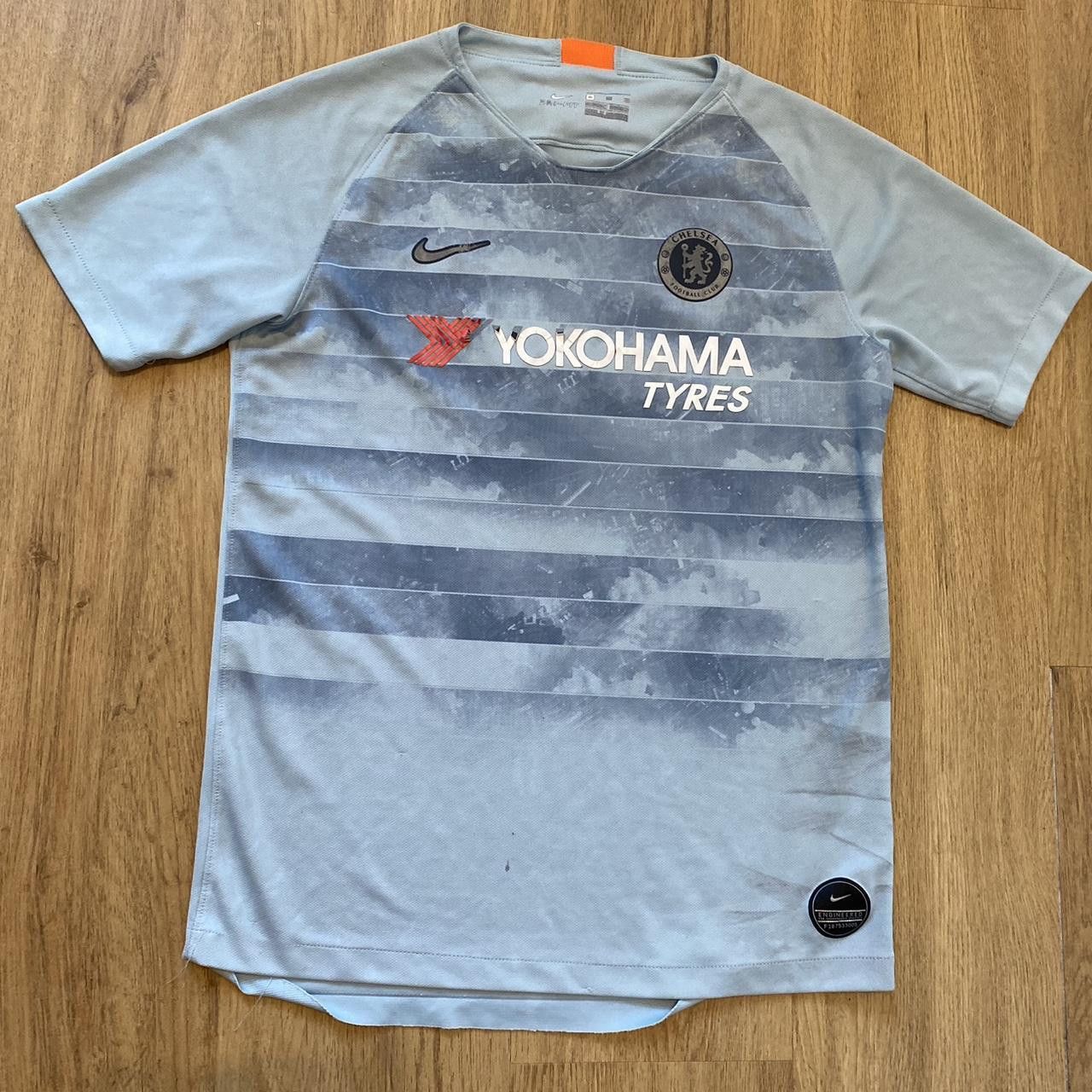 Nike 2020-21 Chelsea Nike Away Yokahama Tyres Football Shirt Size US S / EU 44-46 / 1 - 1 Thumbnail