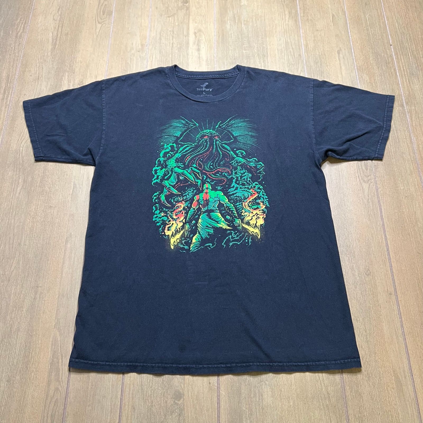 Vintage Vintage God of War Clash of the old Gods Men T-Shirt Sz L Size US L / EU 52-54 / 3 - 1 Thumbnail