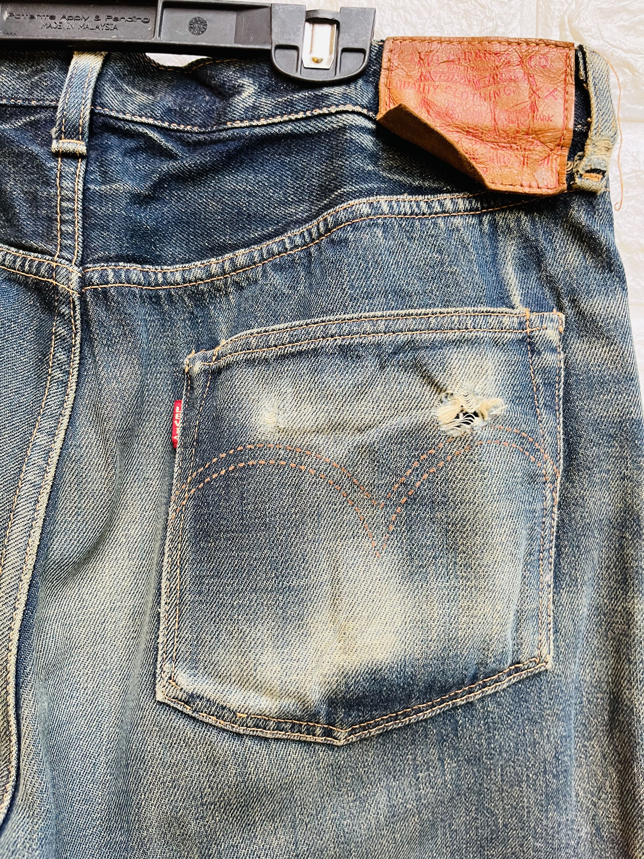 Levi's Vintage Clothing Vintage WW2 Levis True Vintage Reissue Fashion Style Size US 33 - 11 Thumbnail