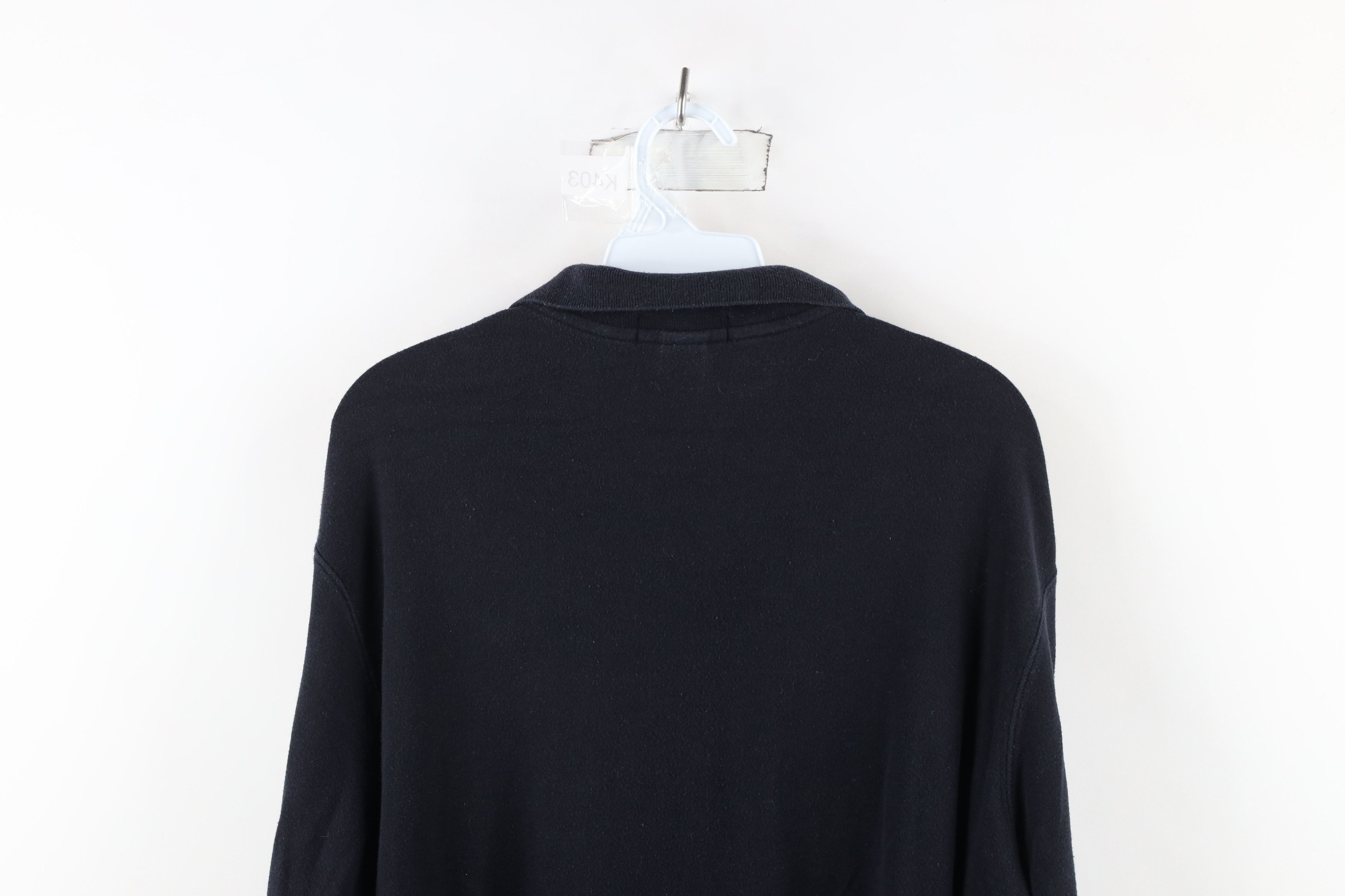 Lands' End × Vintage Vintage 90s Lands End Soft Touch Long Sleeve Polo Shirt Size US L / EU 52-54 / 3 - 8 Thumbnail