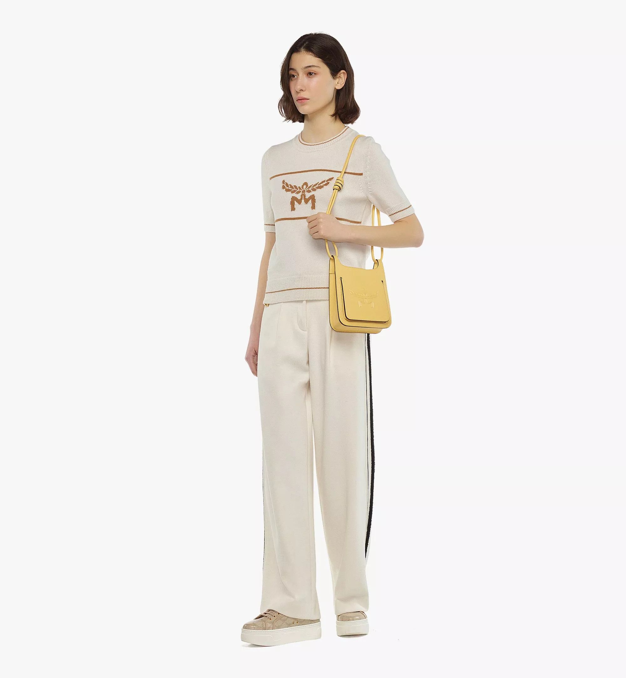 MCM o1mt1gz1224 Size: OS / Hobo Mini Wallet in Corn Yellow Size ONE SIZE - 2 Thumbnail