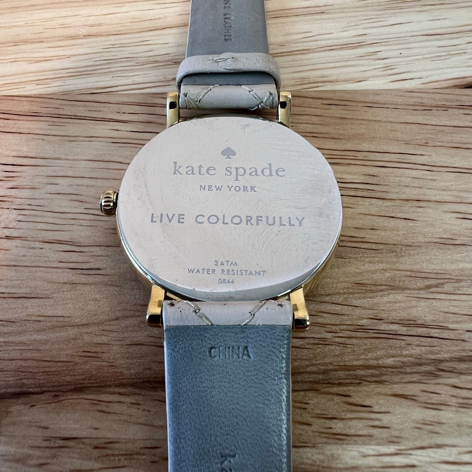 Kate Spade Kate Spade Metro Grand 1YRU0844 Quartz Watch – Gold Tone Size ONE SIZE - 8 Thumbnail