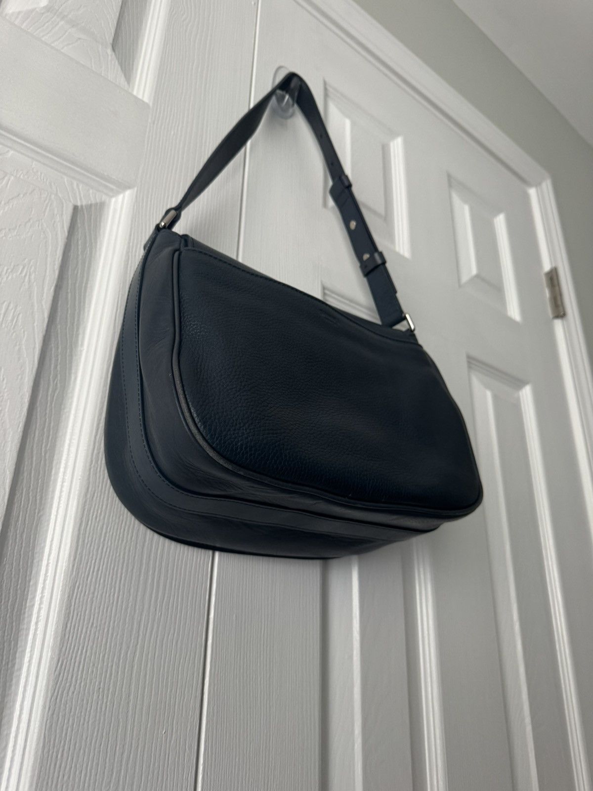 Shinola Shinola Blue Leather Shoulder Messenger Flap Bag Size ONE SIZE - 10 Thumbnail
