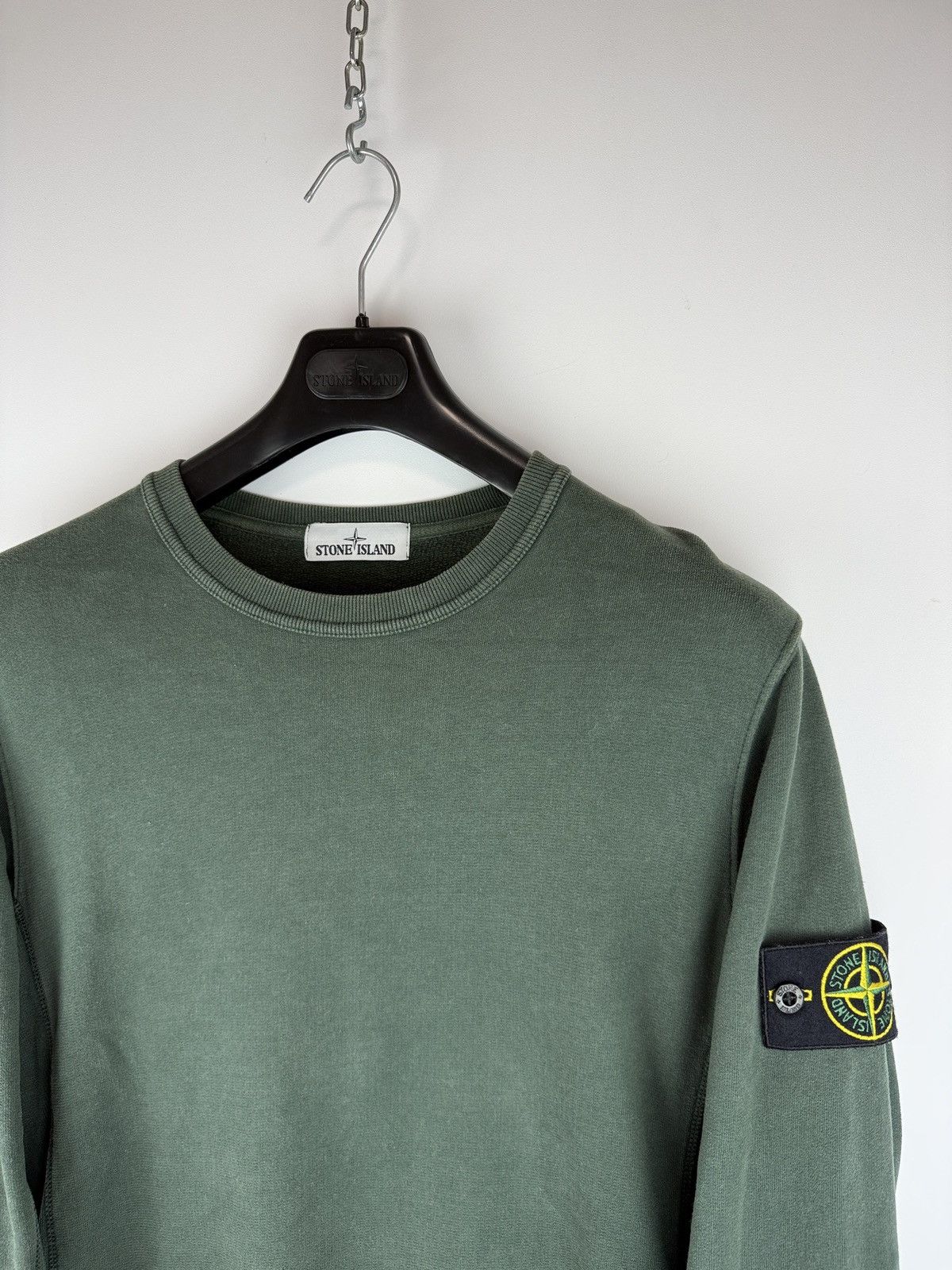 Stone Island Green Stone Island sweatshirt Size US S / EU 44-46 / 1 - 2 Thumbnail