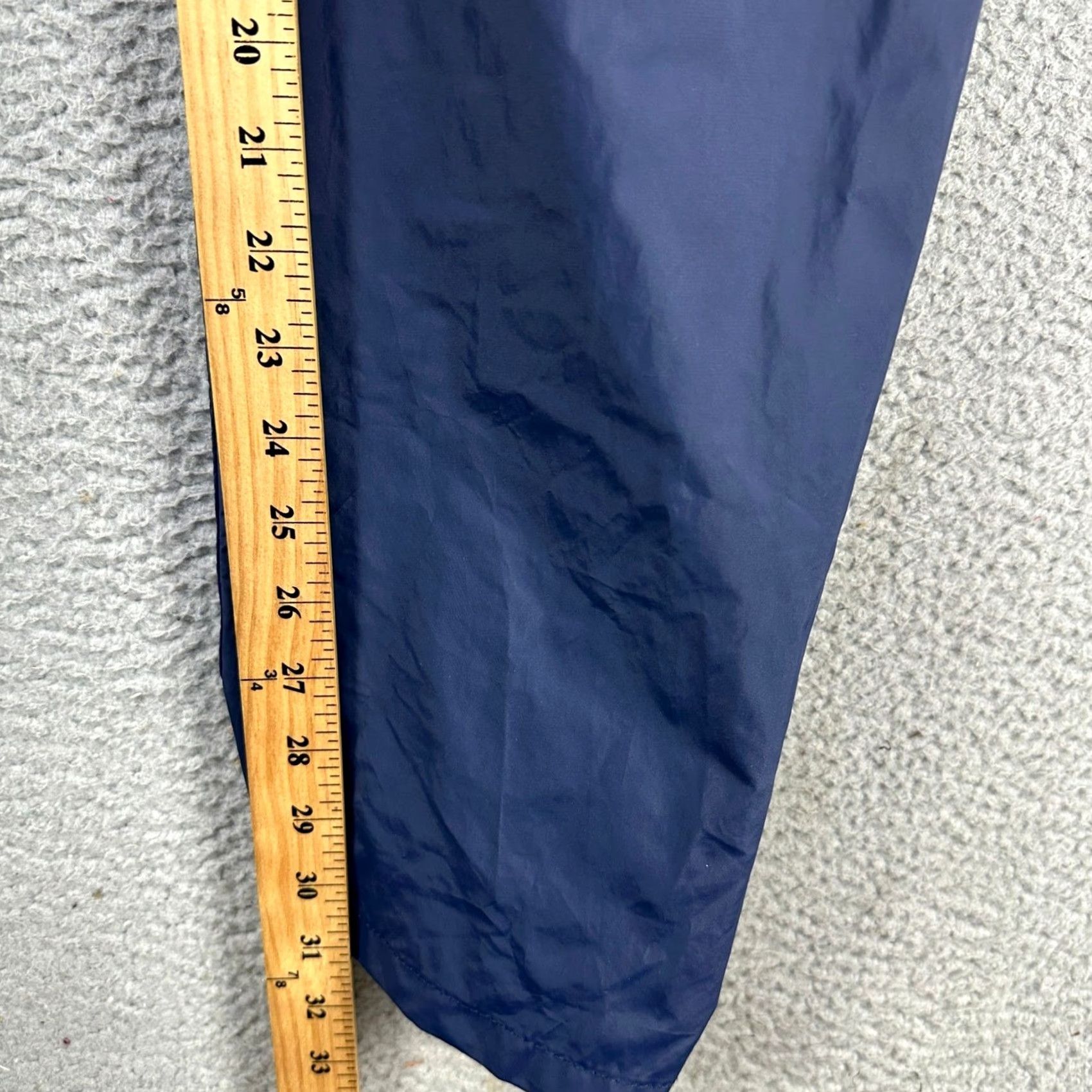 Vintage VINTAGE Columbia Men Waterproof Pants Wind Pant Blue Nylon 100% Outdoor Regular Size M Boys Girls Mens Womens Size US 31 - 7 Thumbnail