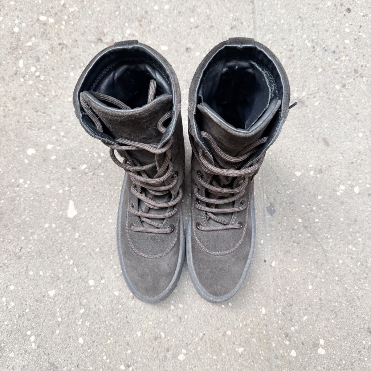 Yeezy YEEZY Crepe Lace Up Boots Size US 7 / EU 40 - 1 Thumbnail