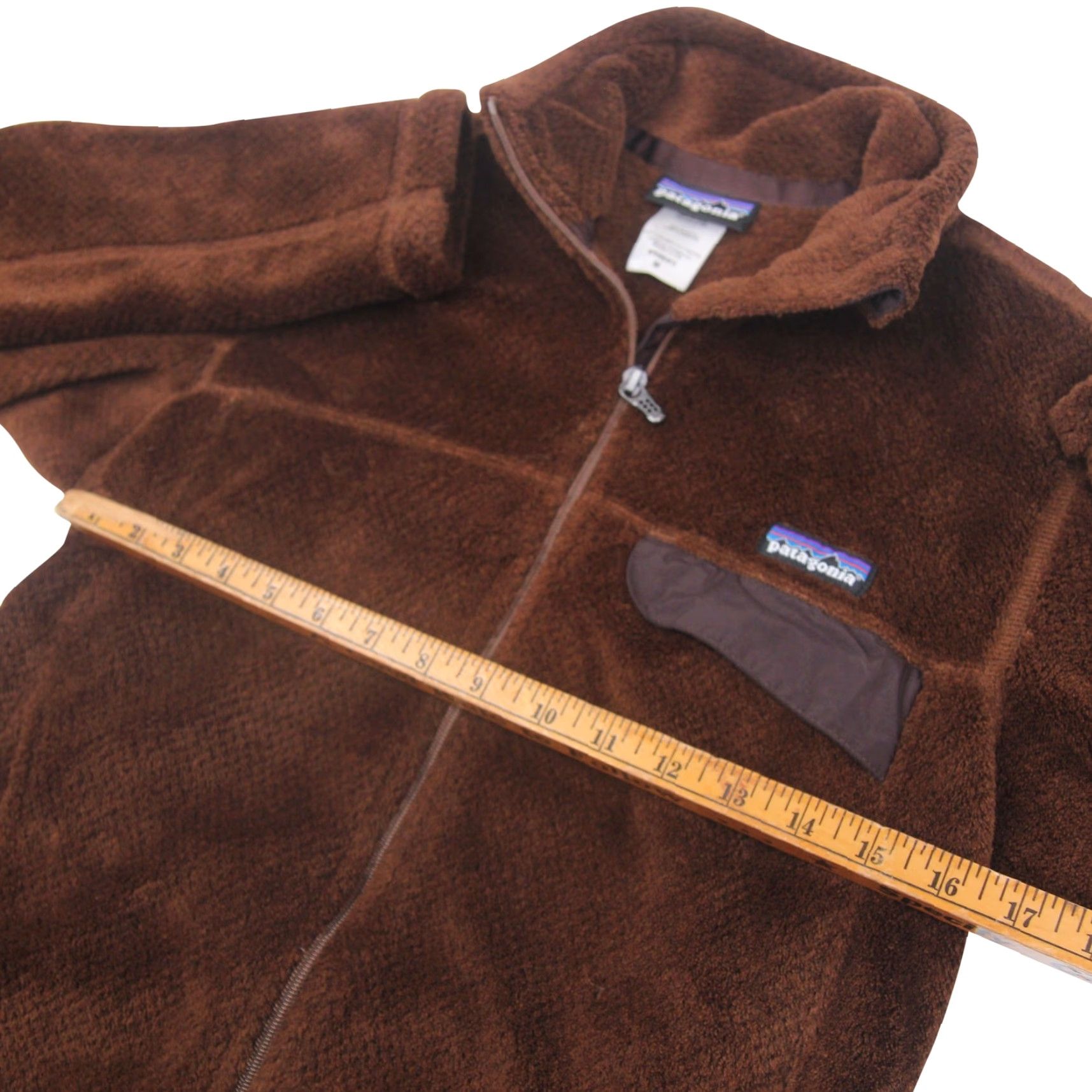 Patagonia Patagonia Womens Medium Brown Fuzzy Pile Fleece Jacket Size M / US 6-8 / IT 42-44 - 5 Thumbnail