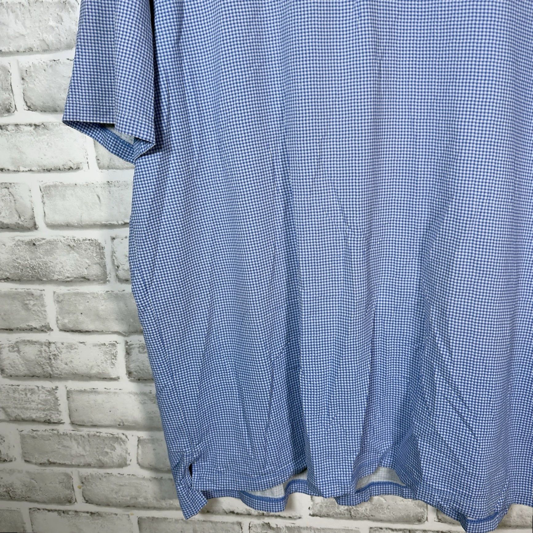 Vintage Ibkul Polo Shirt Blue UPF50+ Athletic Mens XL Regular Short Sleeve Shirt Polo Mens XL Blue UPF50+ Size US XL / EU 56 / 4 - 3 Thumbnail
