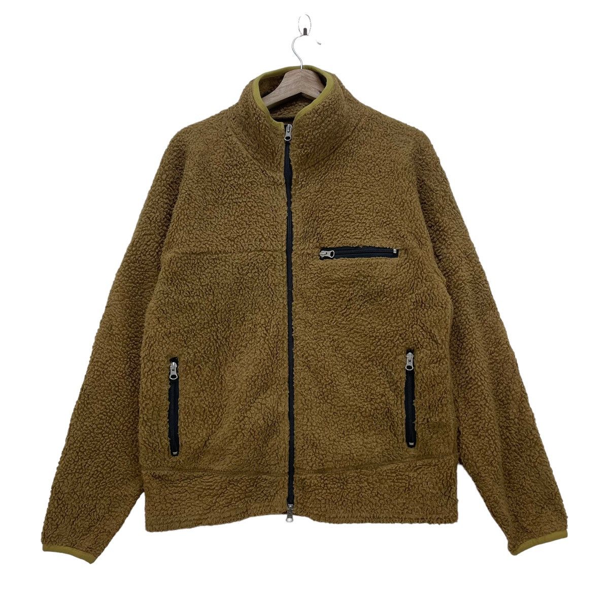 Japanese Brand × Vintage 💥Vintage Camp 7 Deep Pile Jacket Made In Usa Size US M / EU 48-50 / 2 - 1 Thumbnail