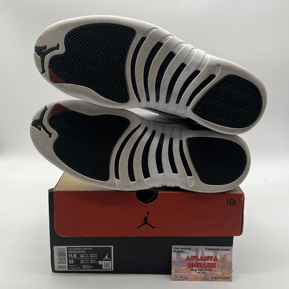 Jordan Brand Air Jordan 12 playoff Size US 11.5 / EU 44-45 - 8 Thumbnail