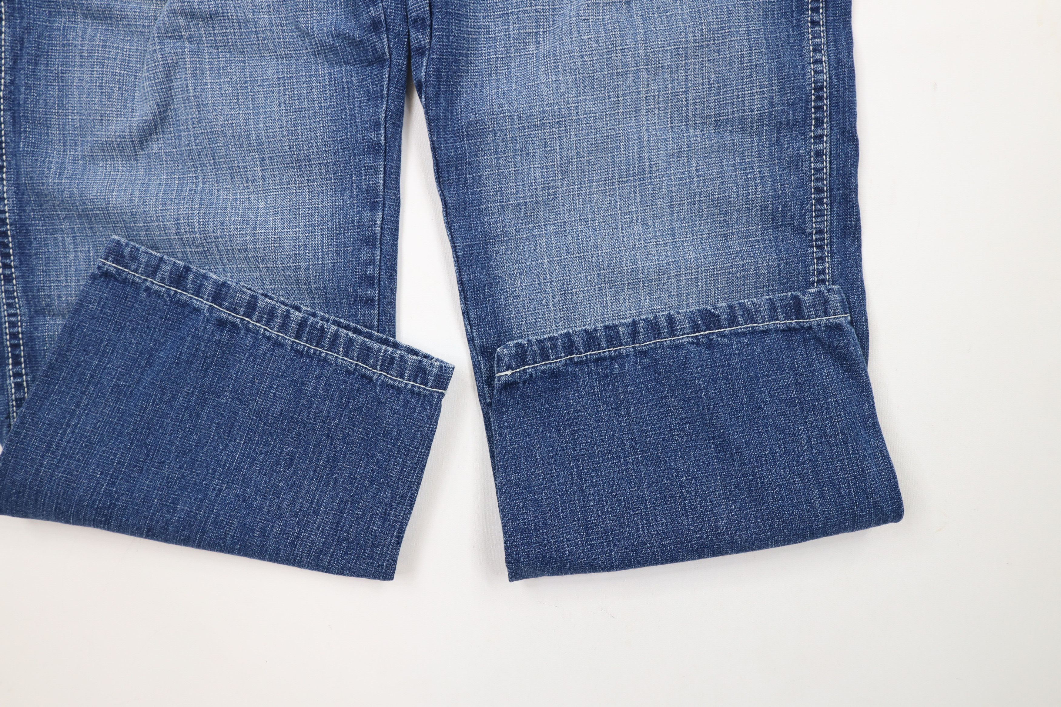 Southpole × Vintage Vintage 90s Y2K Southpole Baggy Wide Leg Denim Jeans Blue Size US 34 / EU 50 - 5 Thumbnail