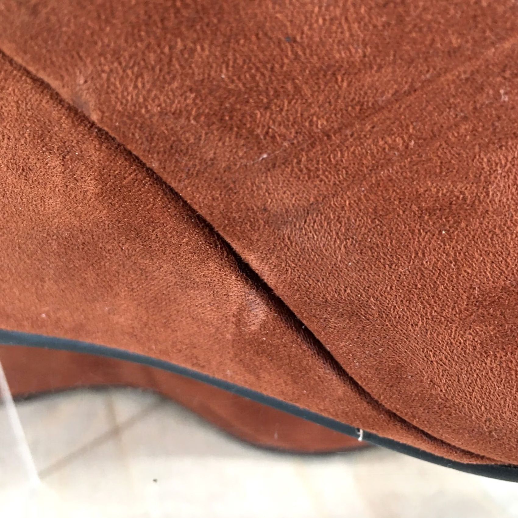 Dolce Vita DV Dolce Vita Boots Womens 9 Casual Back Zip Wedge Ankle Bootie Brown Fabric Boots Women 9 Brown Fabric Wedge Ankle Bootie Dolce Vita Mens? Size US 9 / IT 39 - 5 Thumbnail