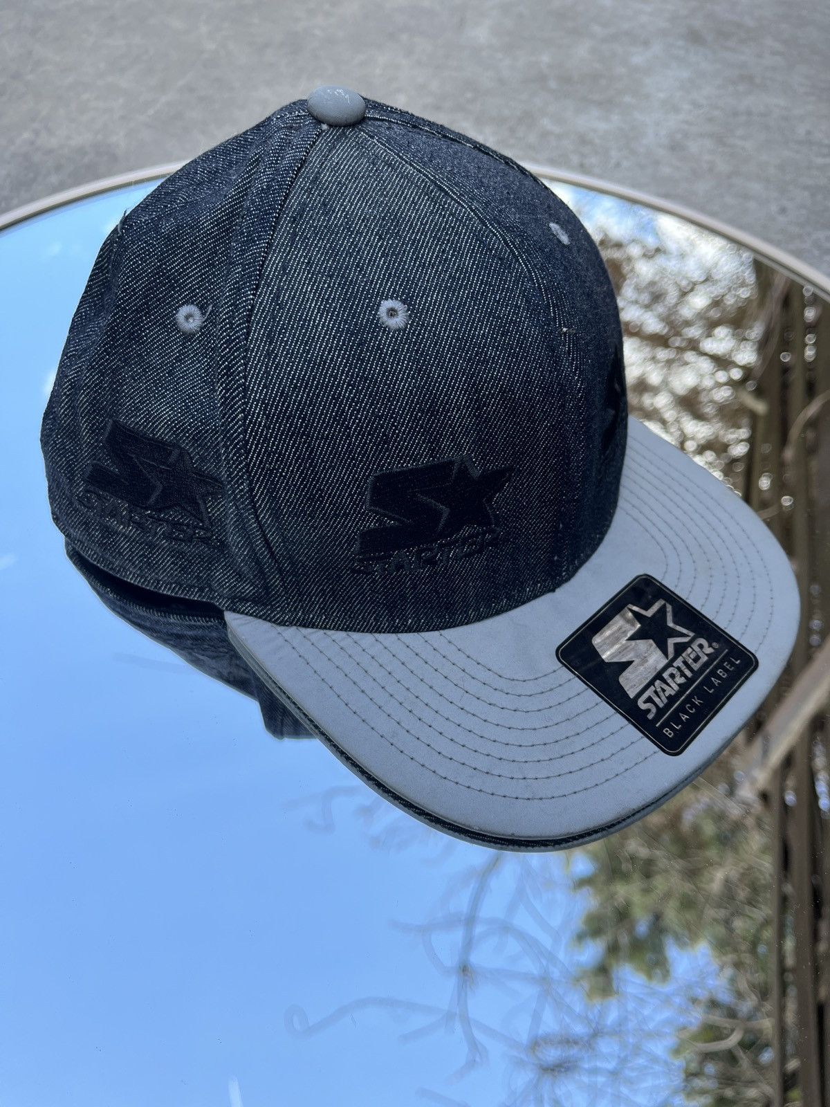 Starter Vintage Reflective Starter Cap Nfl nhl nba Rap Skate Y2k Size ONE SIZE - 3 Thumbnail