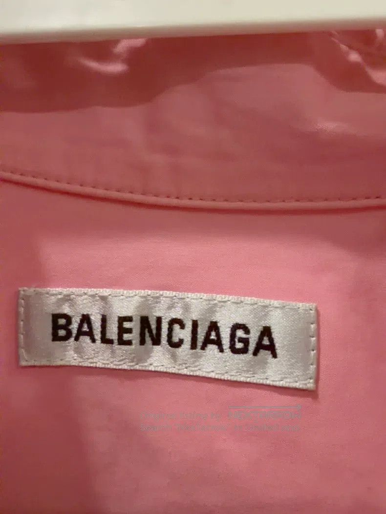 Balenciaga Balenciaga Pink Open Sleeve Shirt, Size 36 Size XS / US 0-2 / IT 36-38 - 4 Thumbnail