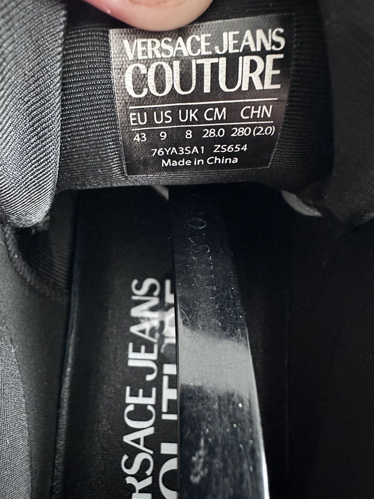 Versace Jeans Couture Versace Jeans Couture Sneakers Shoes Fondo Dynamic US9 Size US 9 / EU 42 - 12 Thumbnail