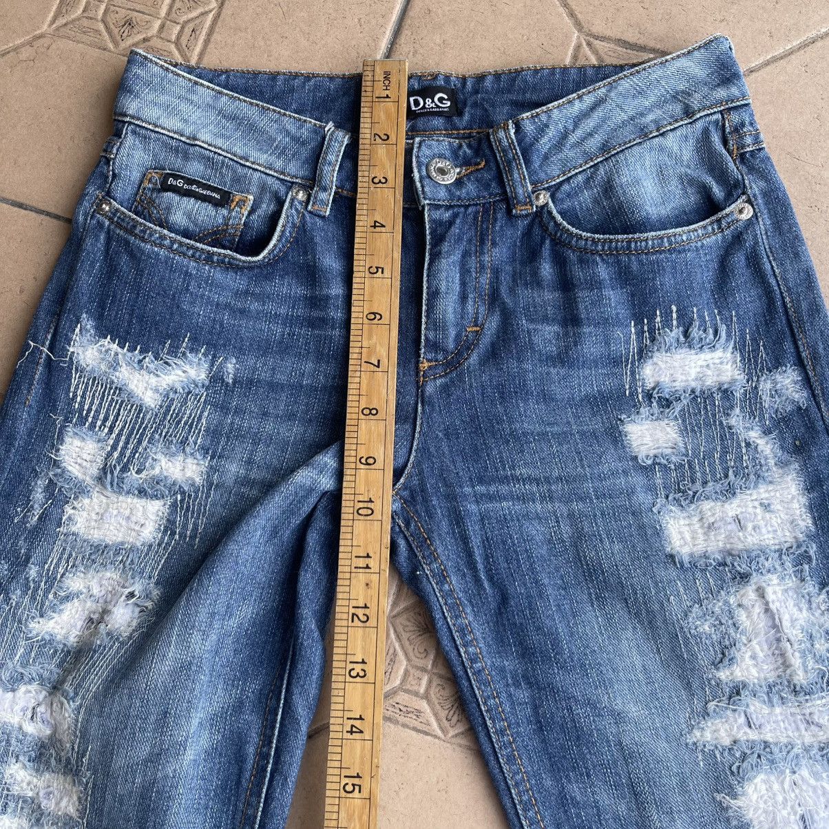 Dolce & Gabbana Dolce & Gabanna Distressed Ripped Jeans Size 28’ Size 28" / US 6 / IT 42 - 24 Thumbnail