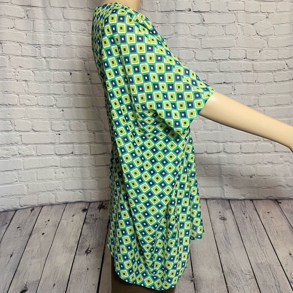 Other JB Julie Brown Cotton Silk Green Top Size M Size M / US 6-8 / IT 42-44 - 4 Thumbnail