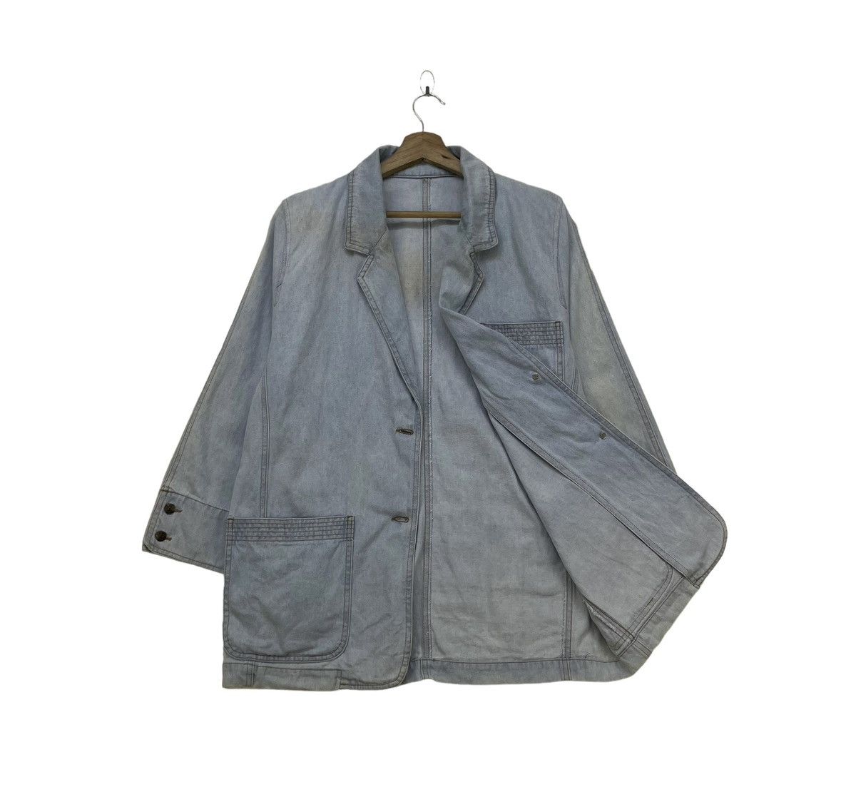 Fendi 🔥Vintage 80s Fendi Chore Jacket Size M / US 6-8 / IT 42-44 - 1 Thumbnail