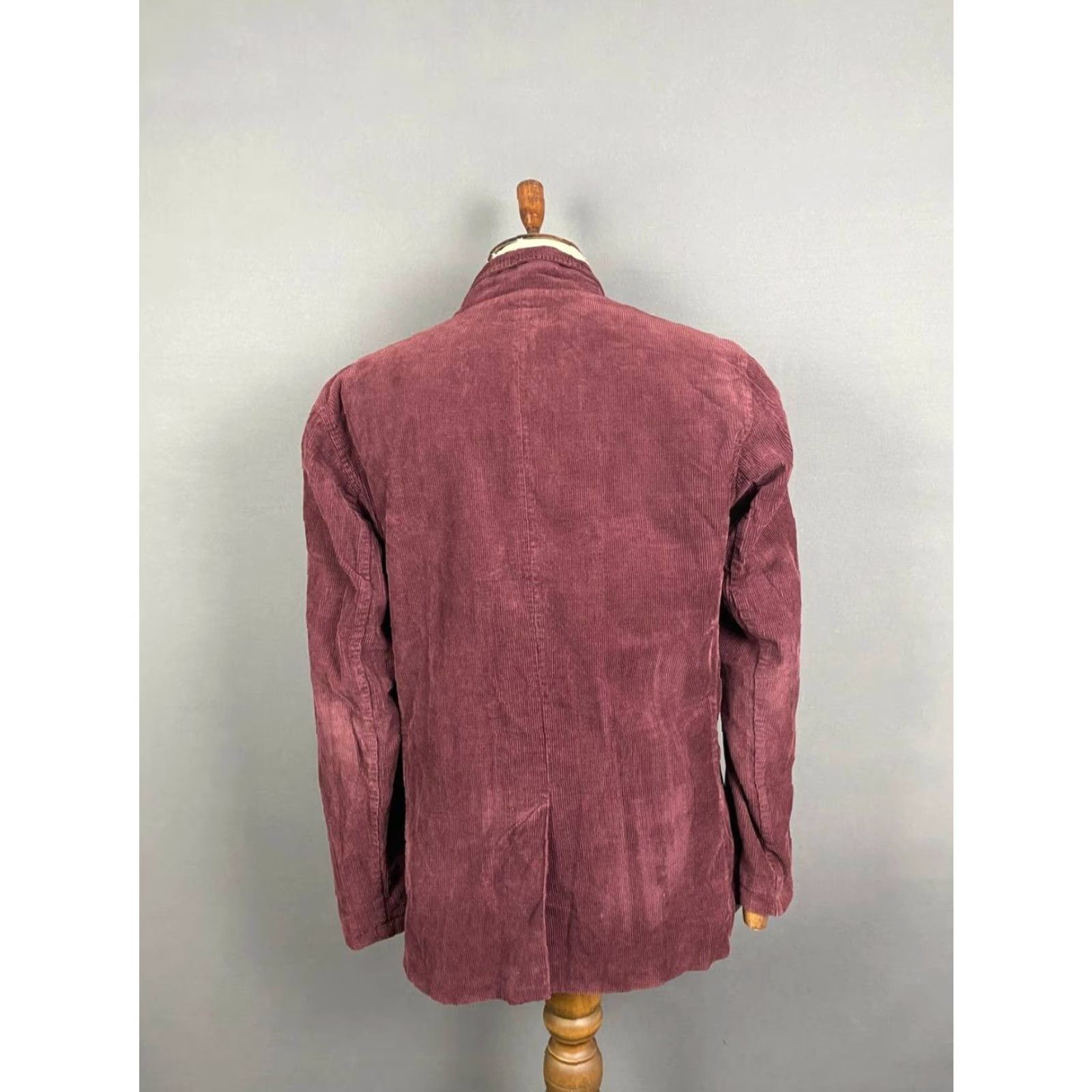 Universal Works Universal Works Blazer Coat Burgundy Corduroy Long Sleeve Jacket Mens Regular Sized Blazer Size US M / EU 48-50 / 2 - 2 Thumbnail