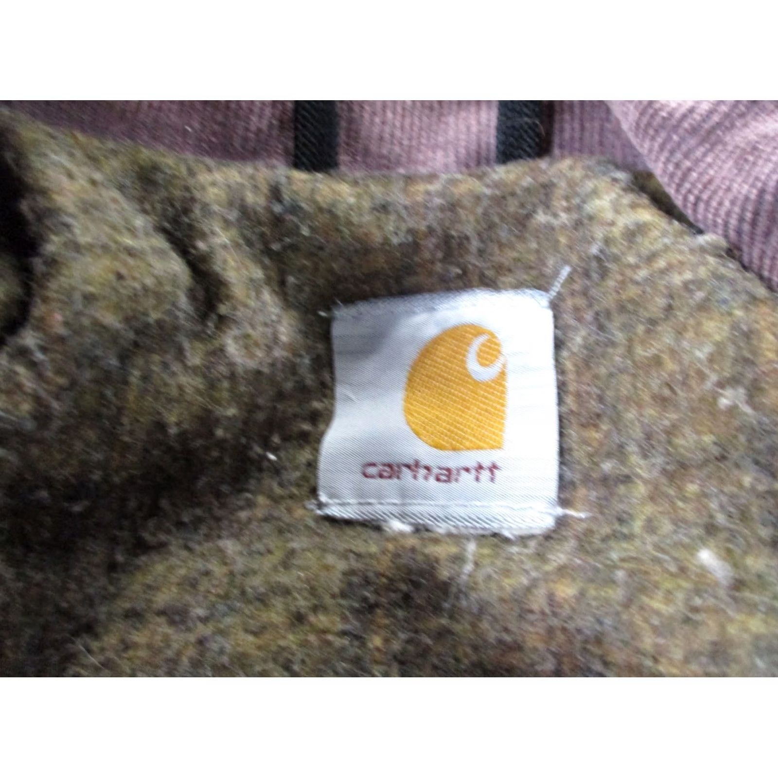 Carhartt VINTAGE Carhartt Jacket Mens XL Gray Blanket Lined Work Heavy Coat Farm Utility Shirt Size US XL / EU 56 / 4 - 6 Thumbnail